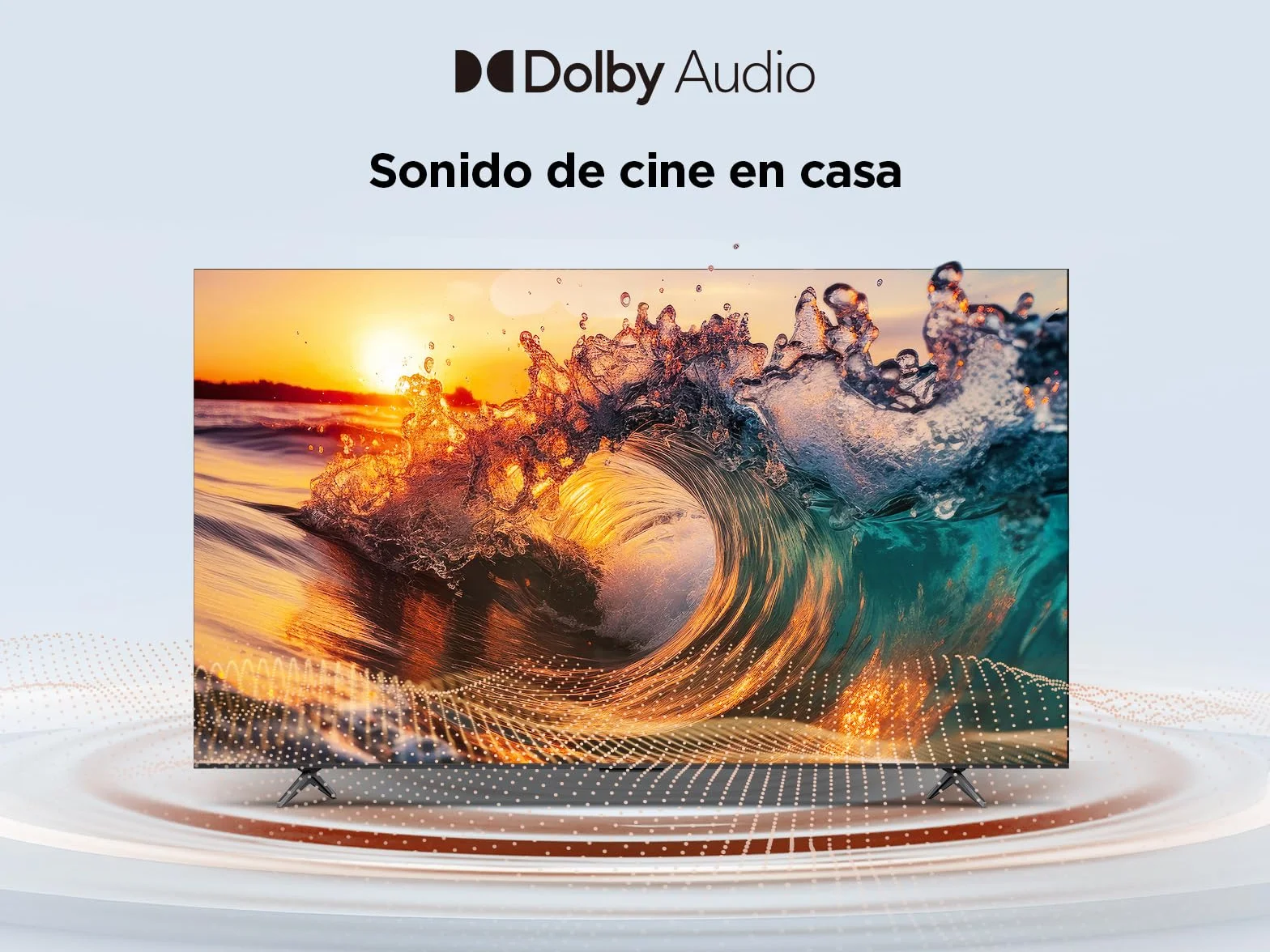 TCL 43V6C Televisor 43 Pulgadas 4K Smart TV LED, HDR, Google TV, Dolby Audio, Alexa y Google Assistant, Chromecast Built-in, Motion Clarity