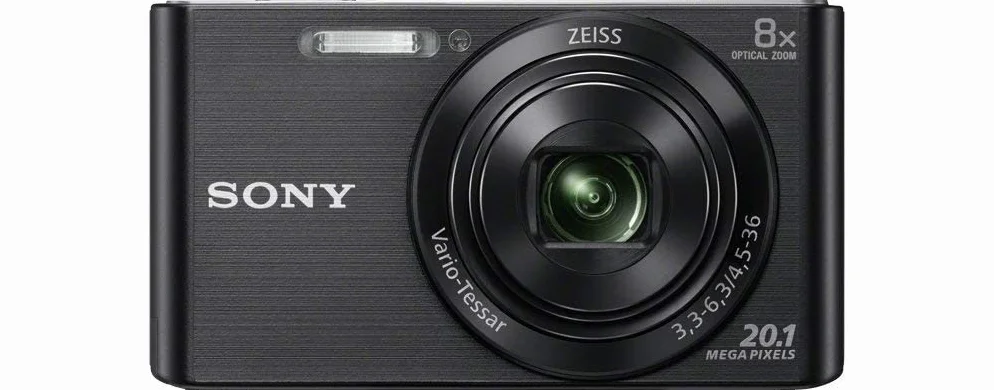 Sony DSCW830 Cámara digital compacta 20.1 MP zoom óptico 8x LCD 2.7 pulgadas renovada