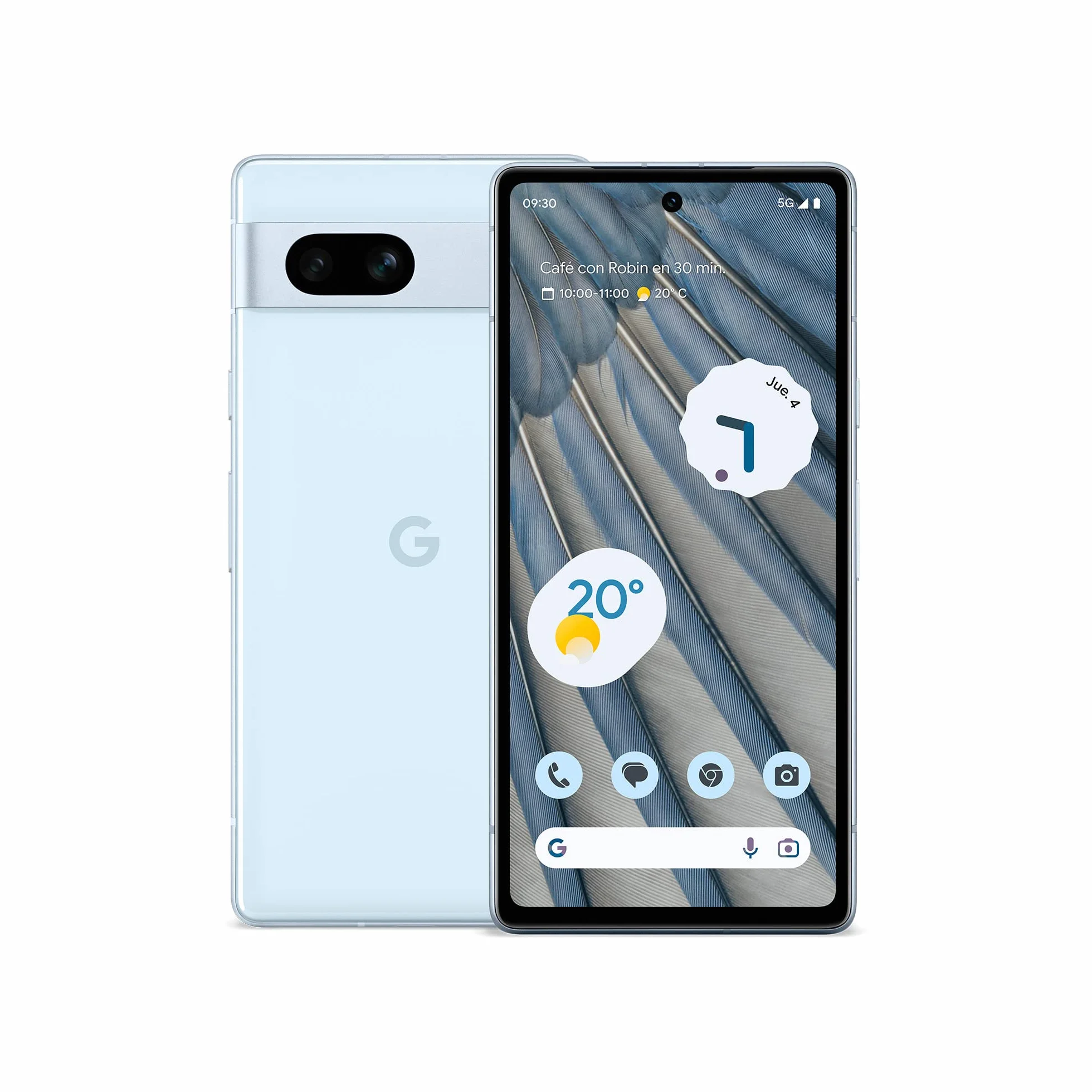 Google Pixel 7a, 128GB, Sea (Reacondicionado)