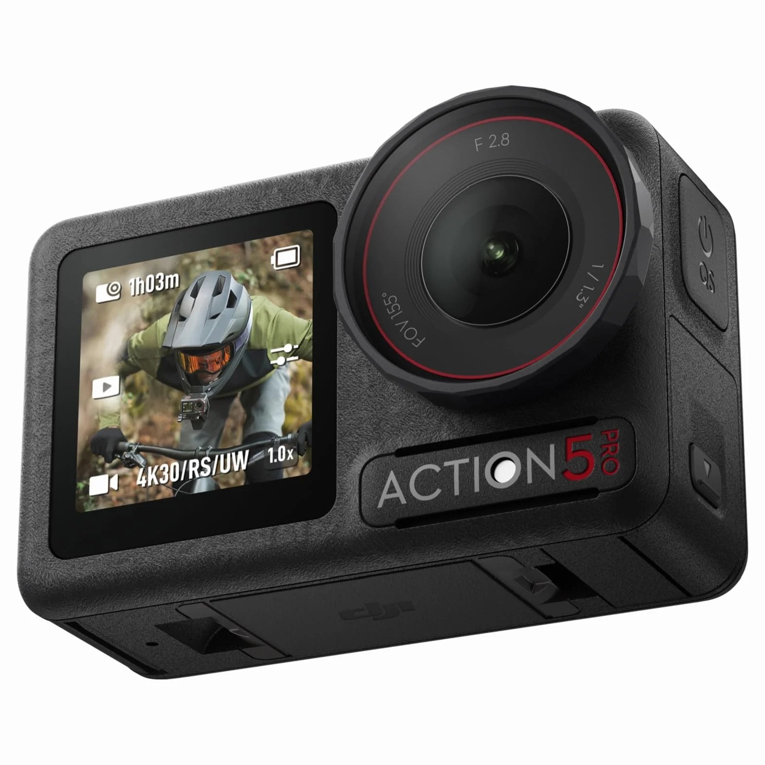 DJI Osmo Action 5 Pro Cámara Deportiva 4K Sensor 1/1.3" Estabilización 2 Pantallas OLED