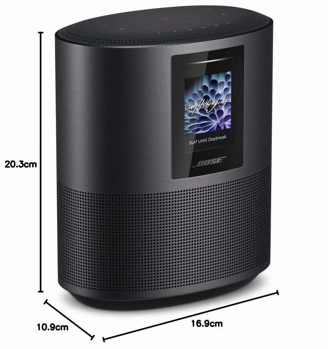 Bose Home Speaker 500 Sonido estéreo, con Amazon Alexa y el Asistente de Google integrada - Negro