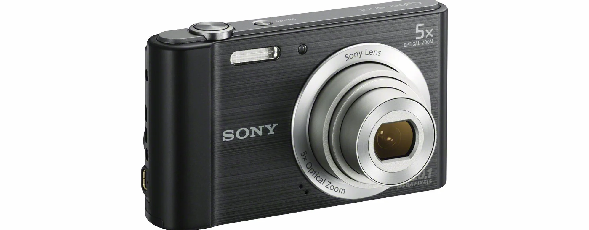 Sony DSCW800B.CEH Cámara compacta Digital 20,1 MP Zoom 5X LCD 2,7 720p HD Lente G 26 mm Negra