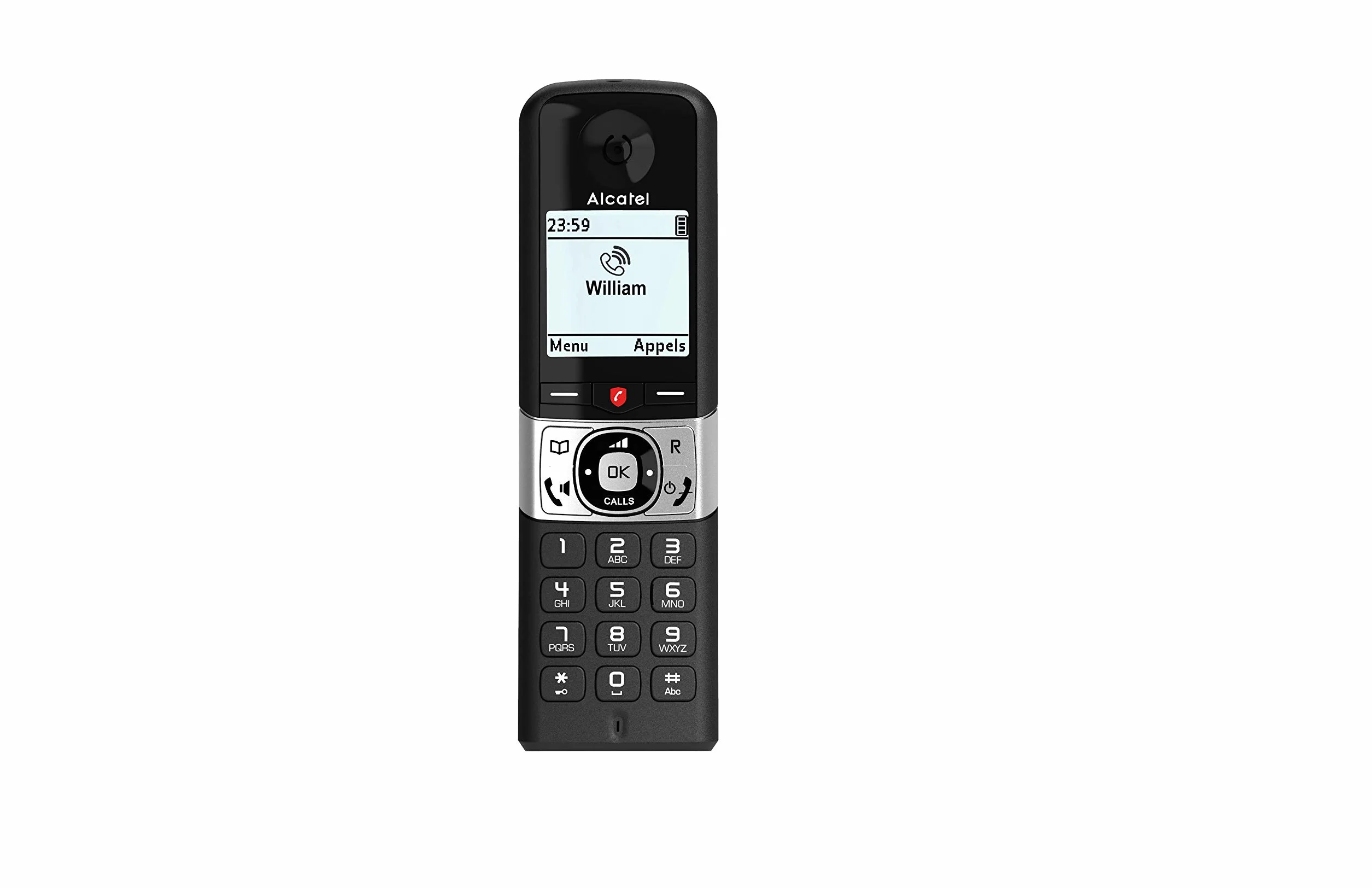 Alcatel Dect F890 Voice Duo BCK Scallblock