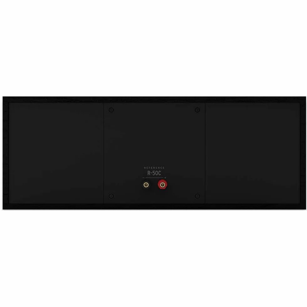 Klipsch R-50C Black (Unidad) - Altavoz Central Negro para Home Cinema - 100W/400W - 8 Ohm