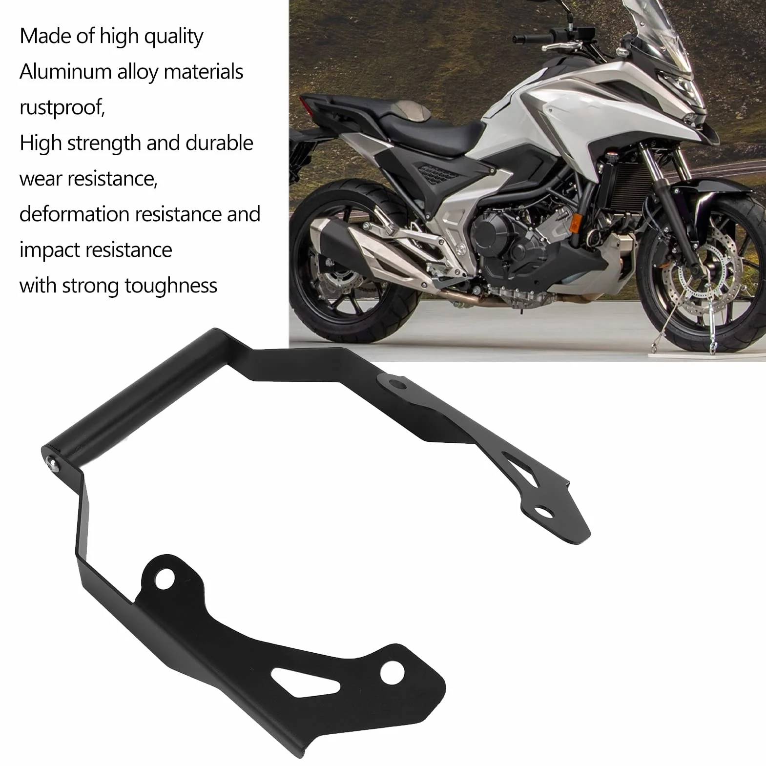 OUKENS Soporte de navegación para motocicleta de aleación de aluminio para NC750X NC750 XAM NC750X DCT 2021+