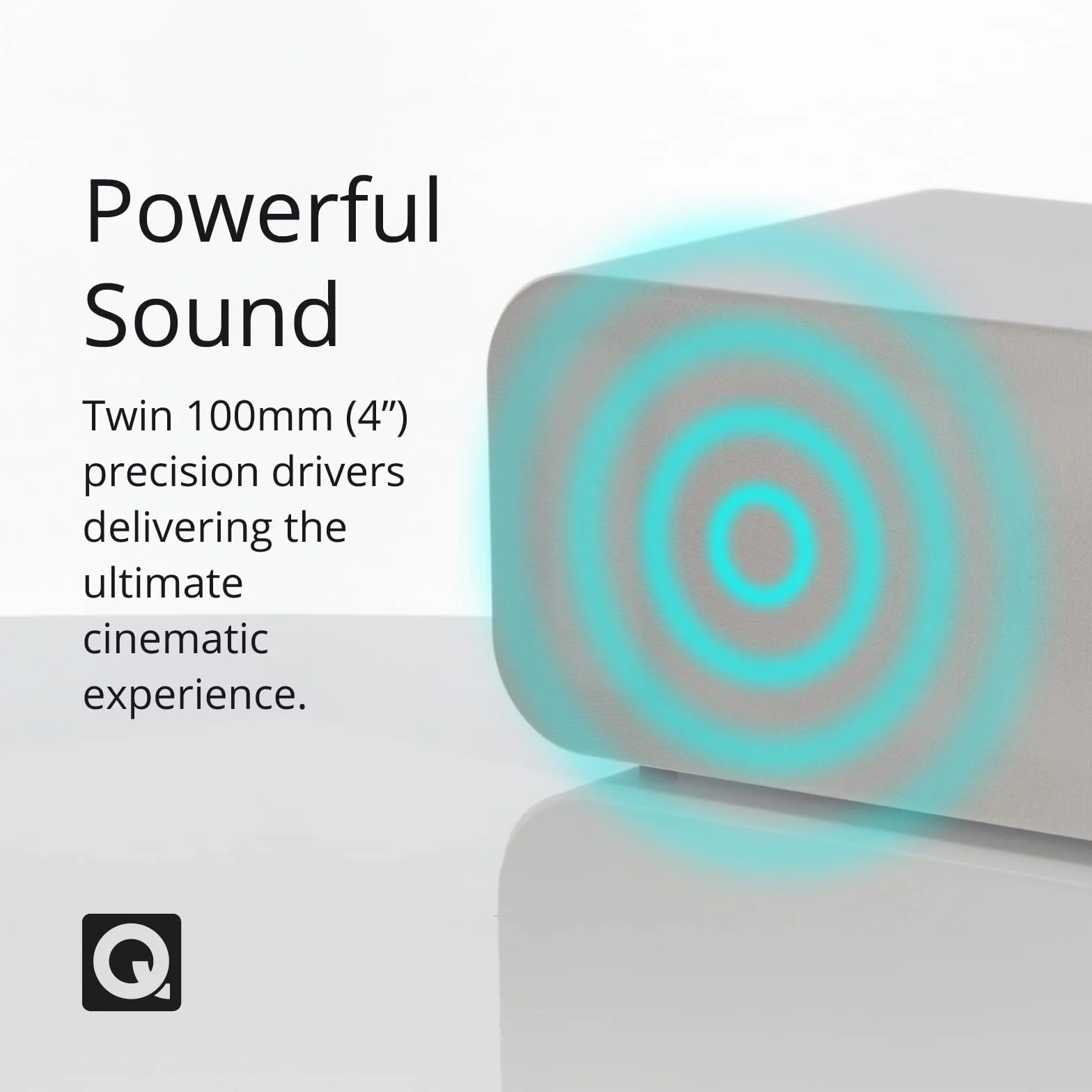 Q Acoustics 3090Ci Altavoz Central Blanco Ártico
