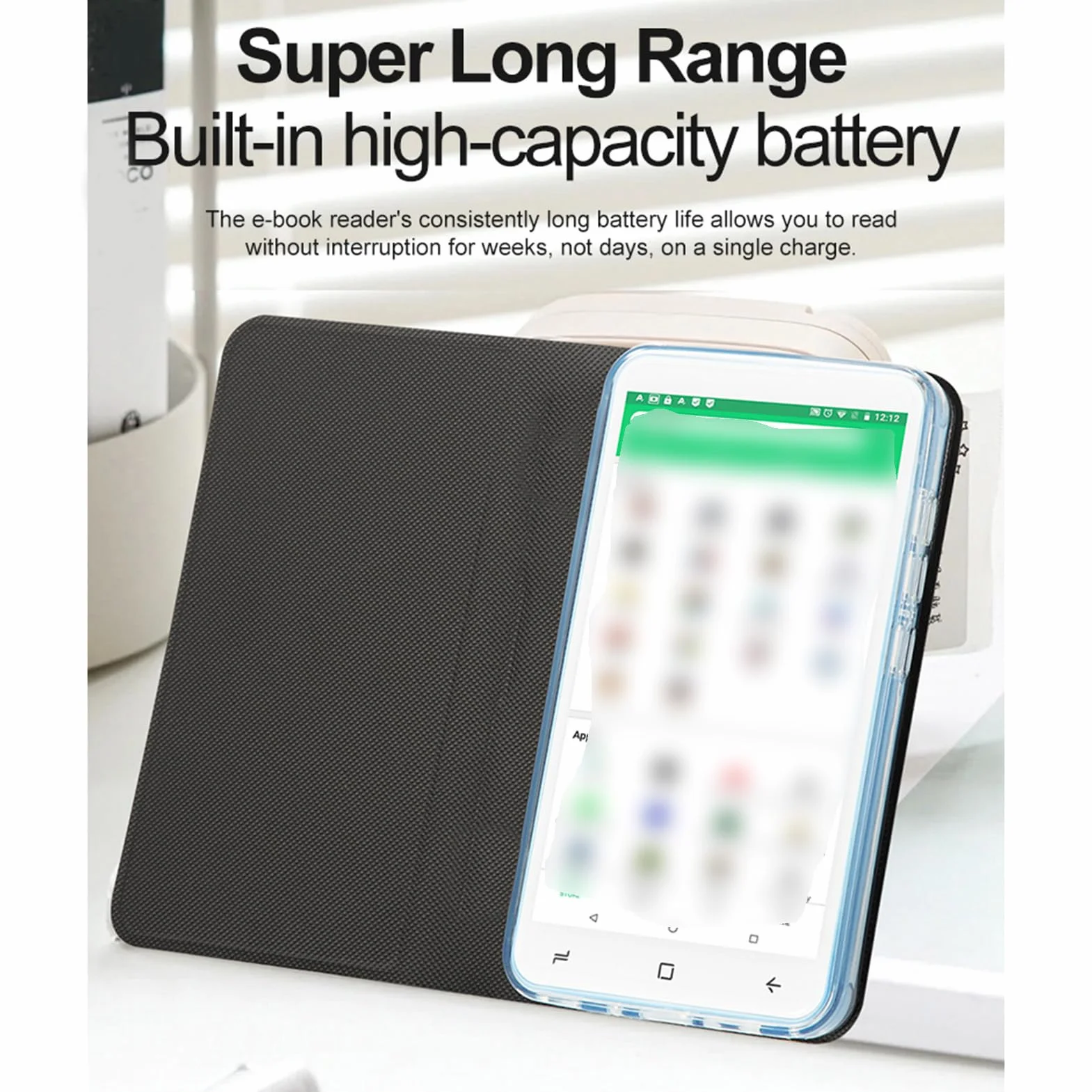 VBESTLIFE Lector Electrónico de 5 Pulgadas Tableta de Escritura a Mano Portátil con Cámara 5 MP Conectividad Inalámbrica para PDF EPUB MOBI