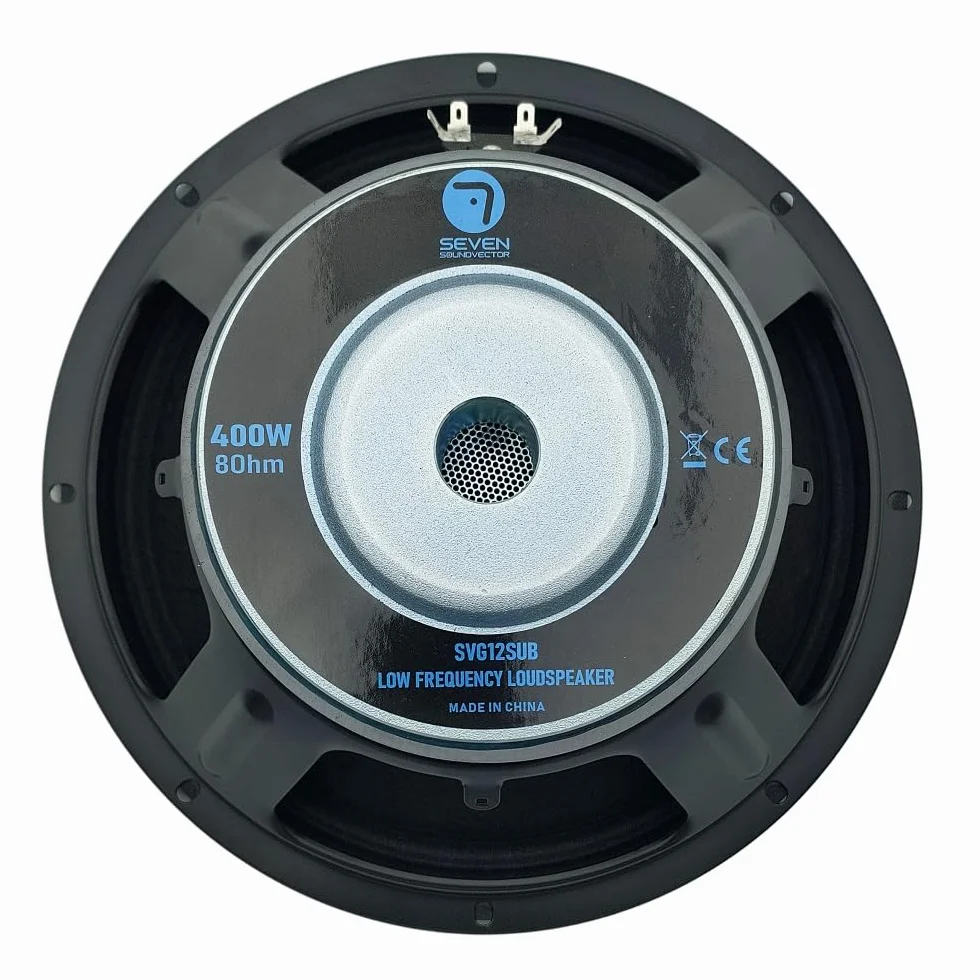 Seven Soundvector SVG12SUB/8 Subwoofer 12" 8 Ohm 400W AES 800W Peak