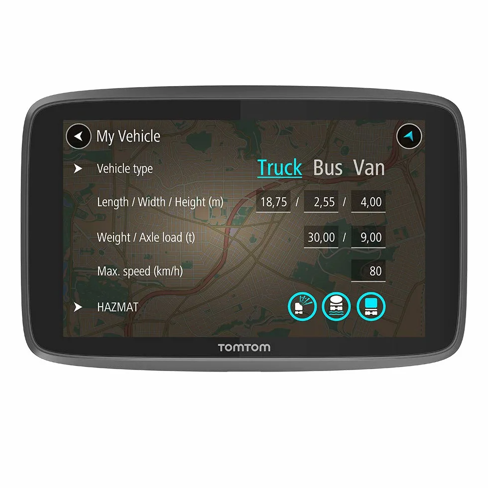 TomTom GO Professional 620 6 Pulgadas Navegación para Vehículos Grandes, Negro
