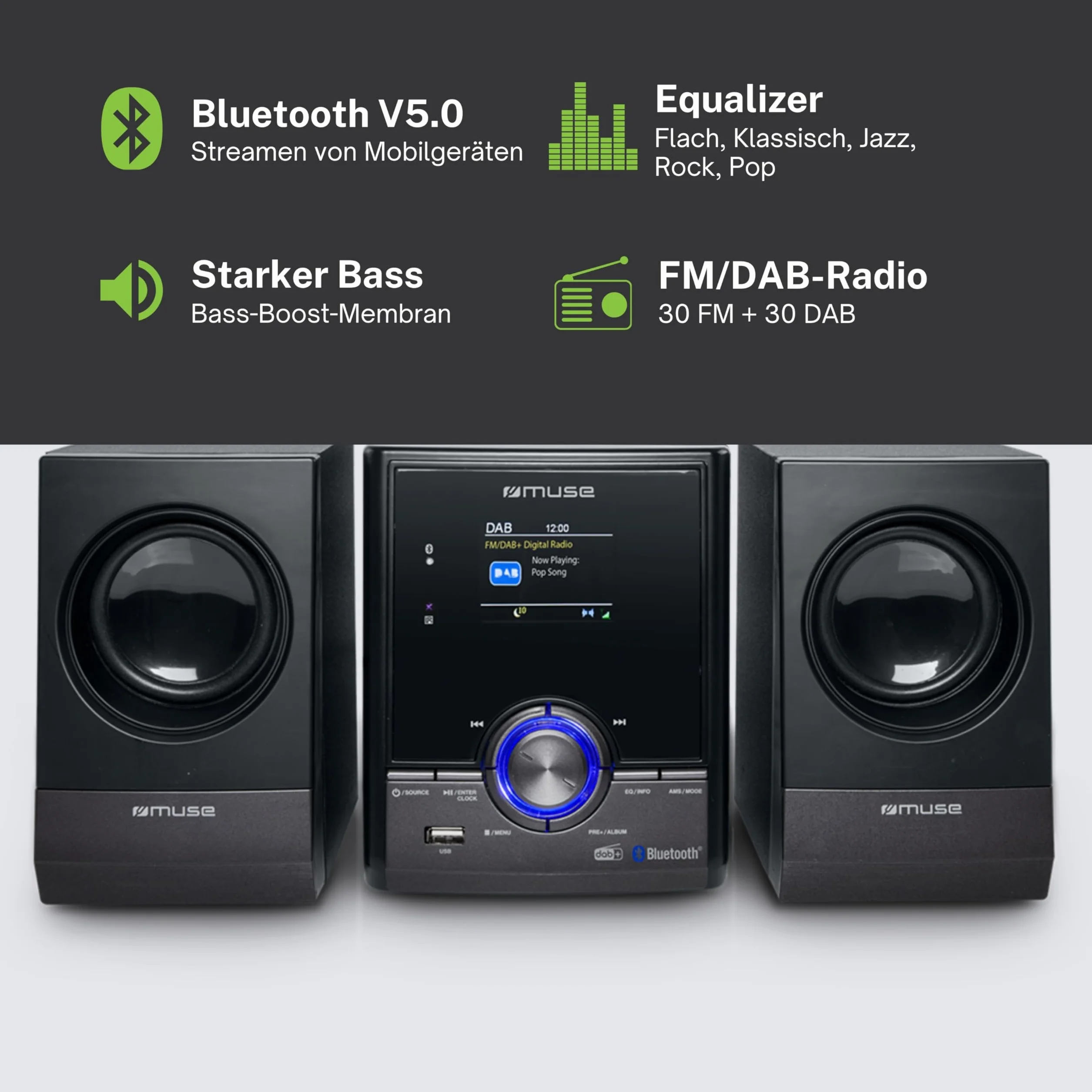 Muse Micro Cadena HiFi M-50 DBT