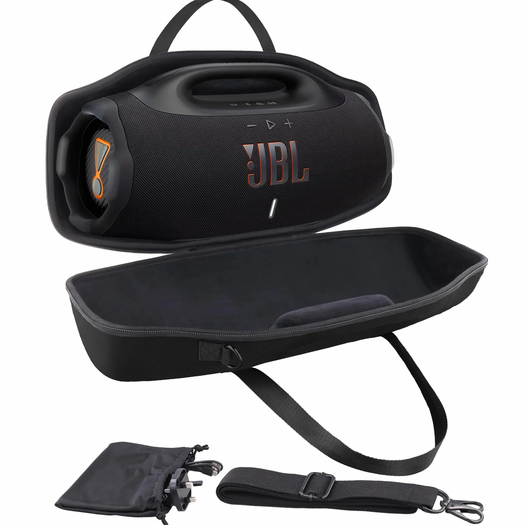 co2CREA Duro Viajar Caja Estuche Funda para JBL Boombox 4 Portable Bluetooth Speaker, Solo Caso