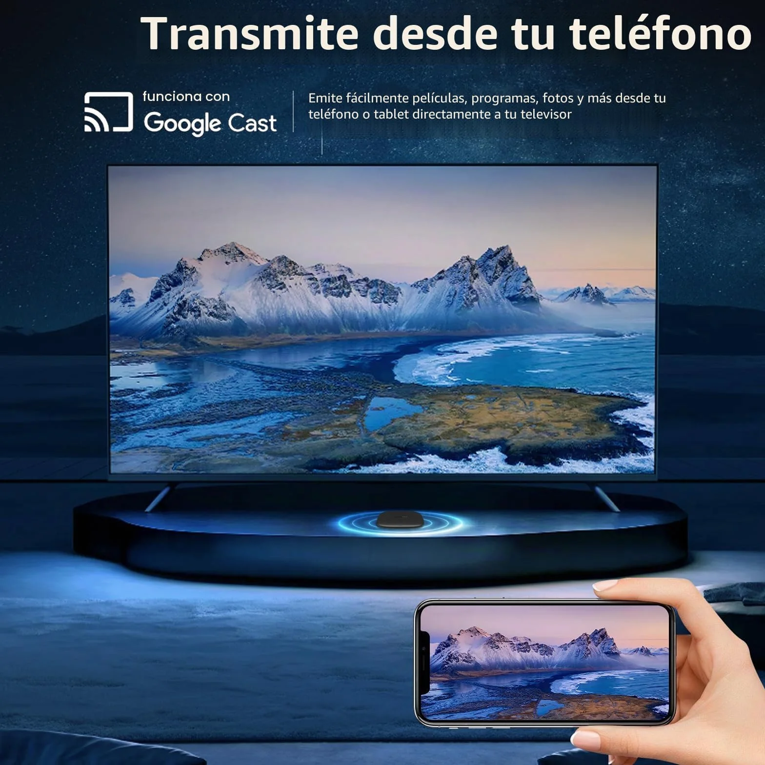 Xiaomi TV Box S 3ª generación 4K UHD Google TV 32 GB Dolby Vision Atmos WiFi 6 HDMI 2.1