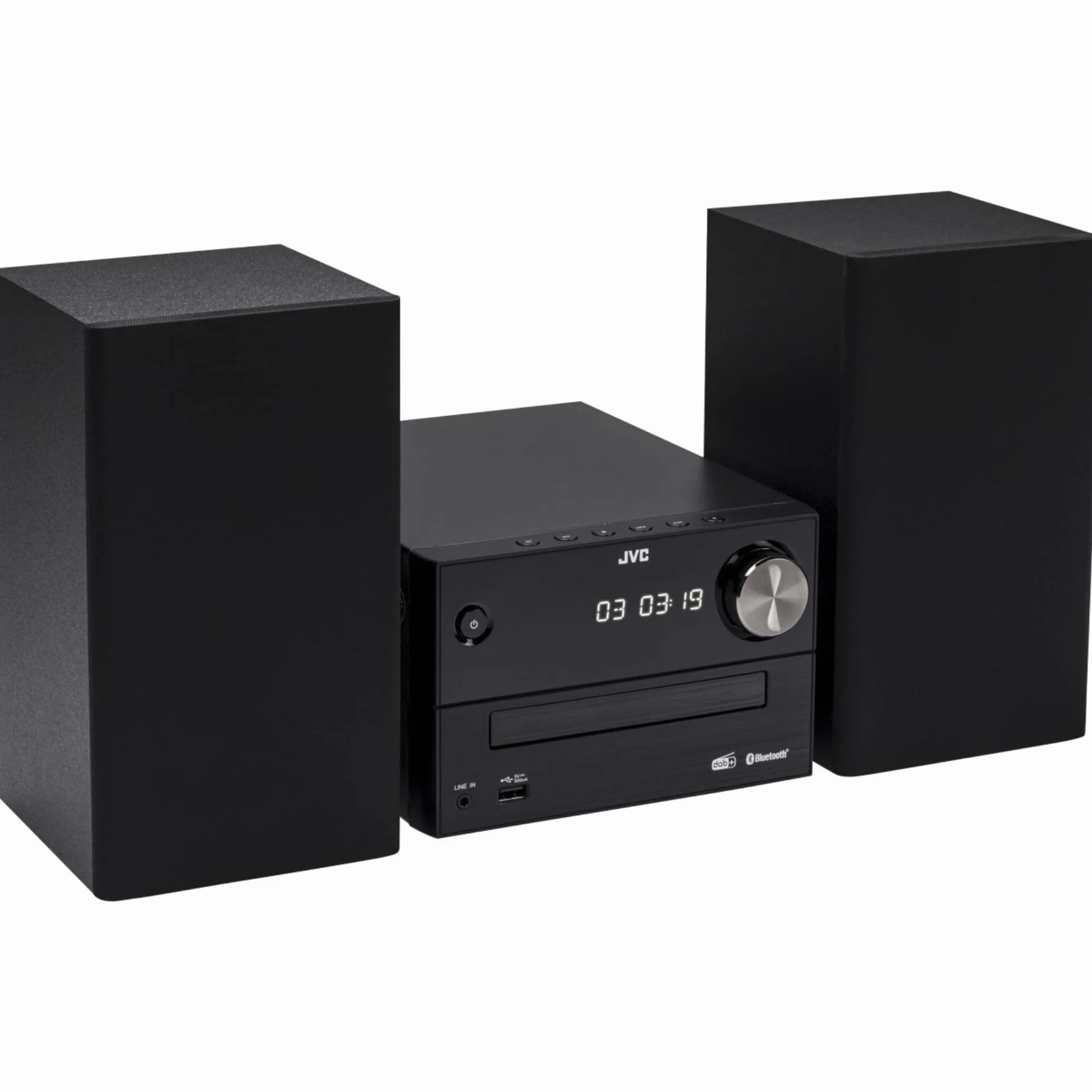 JVC UX-C25DAB Sistema Micro Hi-Fi CD USB Bluetooth Dab+ FM Line-In Negro