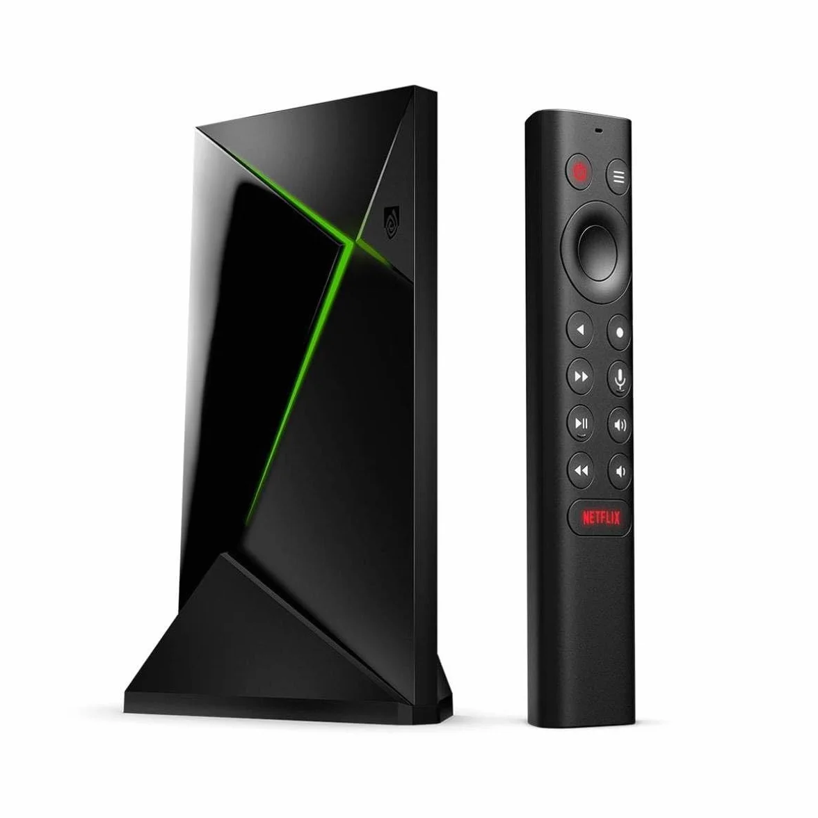 Nvidia Shield TV Pro, Procesador con Control Remoto, Chrome, Negro