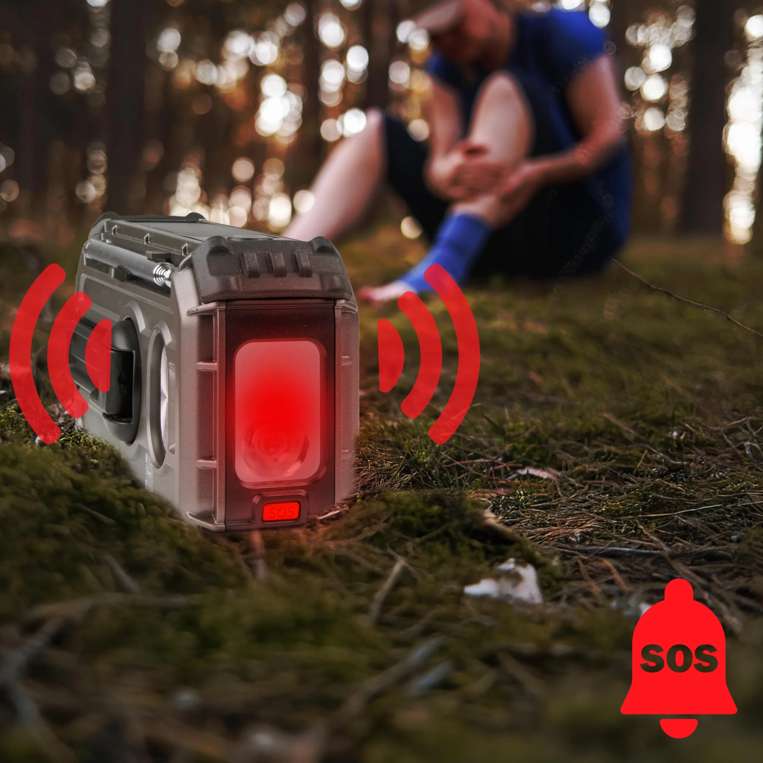 Duronic SDAB1 Radio Solar - Radio Emergencia Solar Dinamo, Radio con Manivela, Radio Dinamo, Linterna Radio Manivela Solar, Radio Supervivencia, Radio a Pilas y Solar Wind Up Radio FM Dab+ Bluetooth
