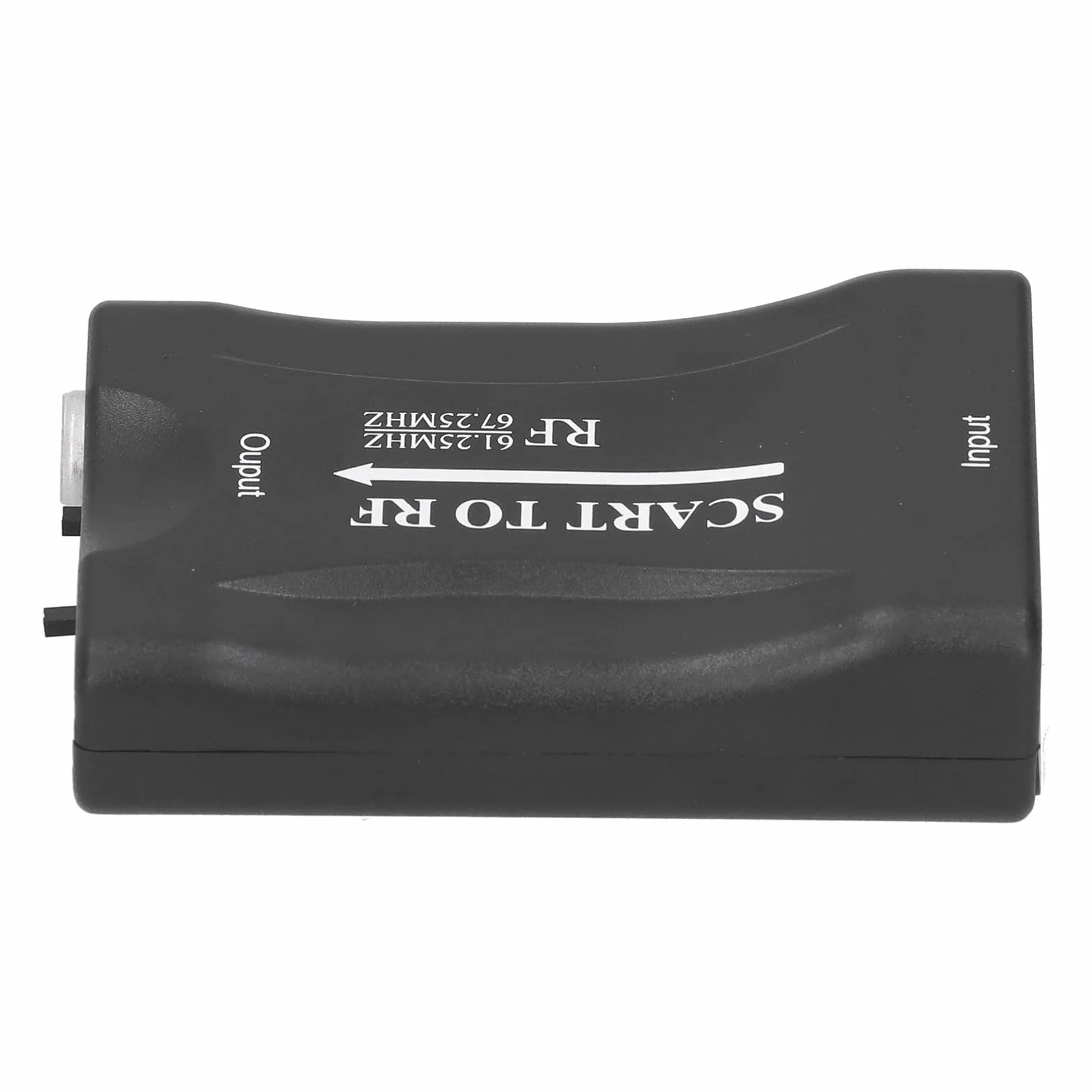 Dioche Adaptador Scart a RF RF Modulador Abs Scart para Adaptador de Vídeo RF para RF 67,25 MHz 61,25 MHz Convertidor de Salida para TV Box