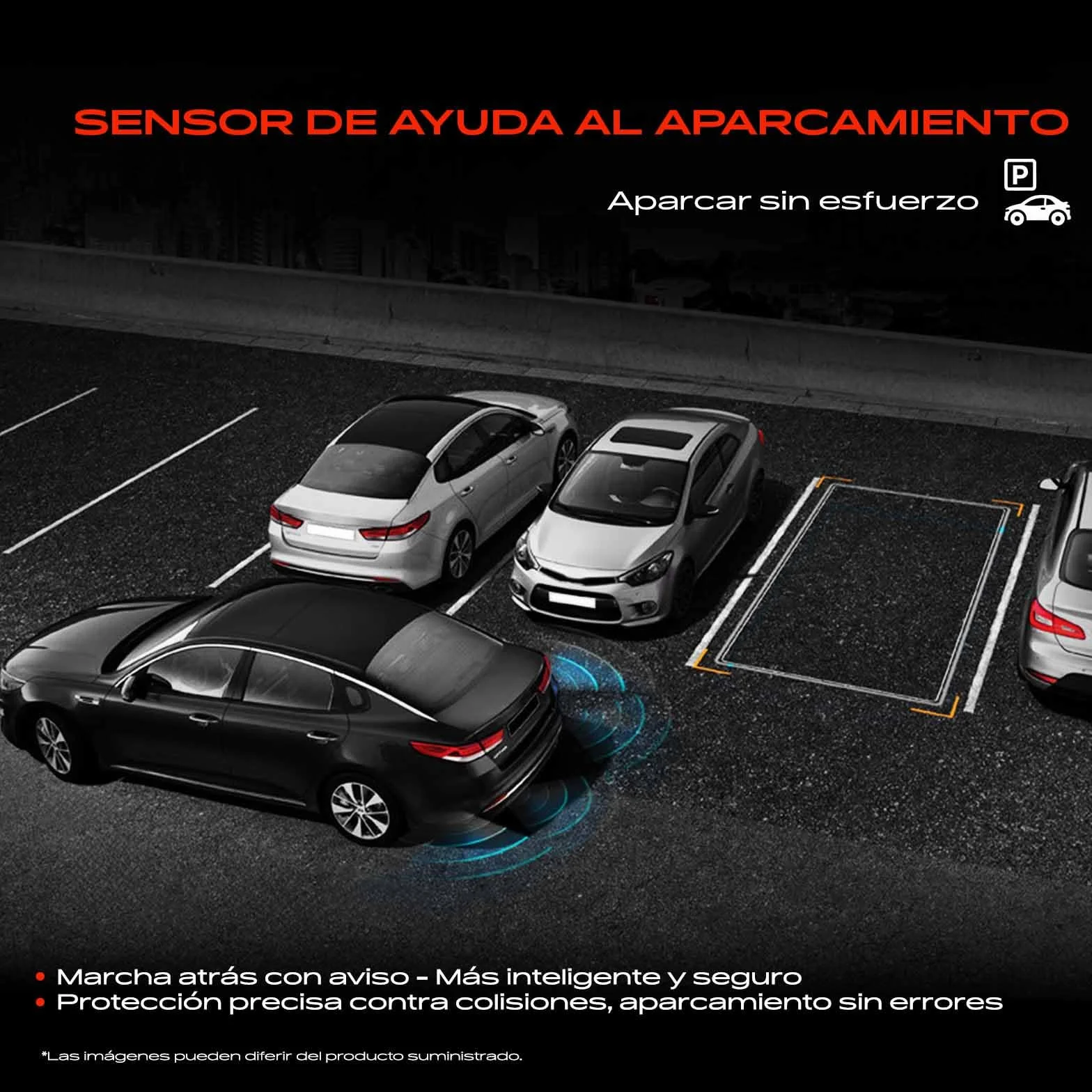 Frankberg 4x Sensor de aparcamiento PDC Compatible con Golf VI 5K1 Golf VII 5G1 BE1 BE2 BQ1 Golf VI Variante AJ5 A4 Avant 8K5 T.i.g.u.a.n 5N Replace# 4H0919275A