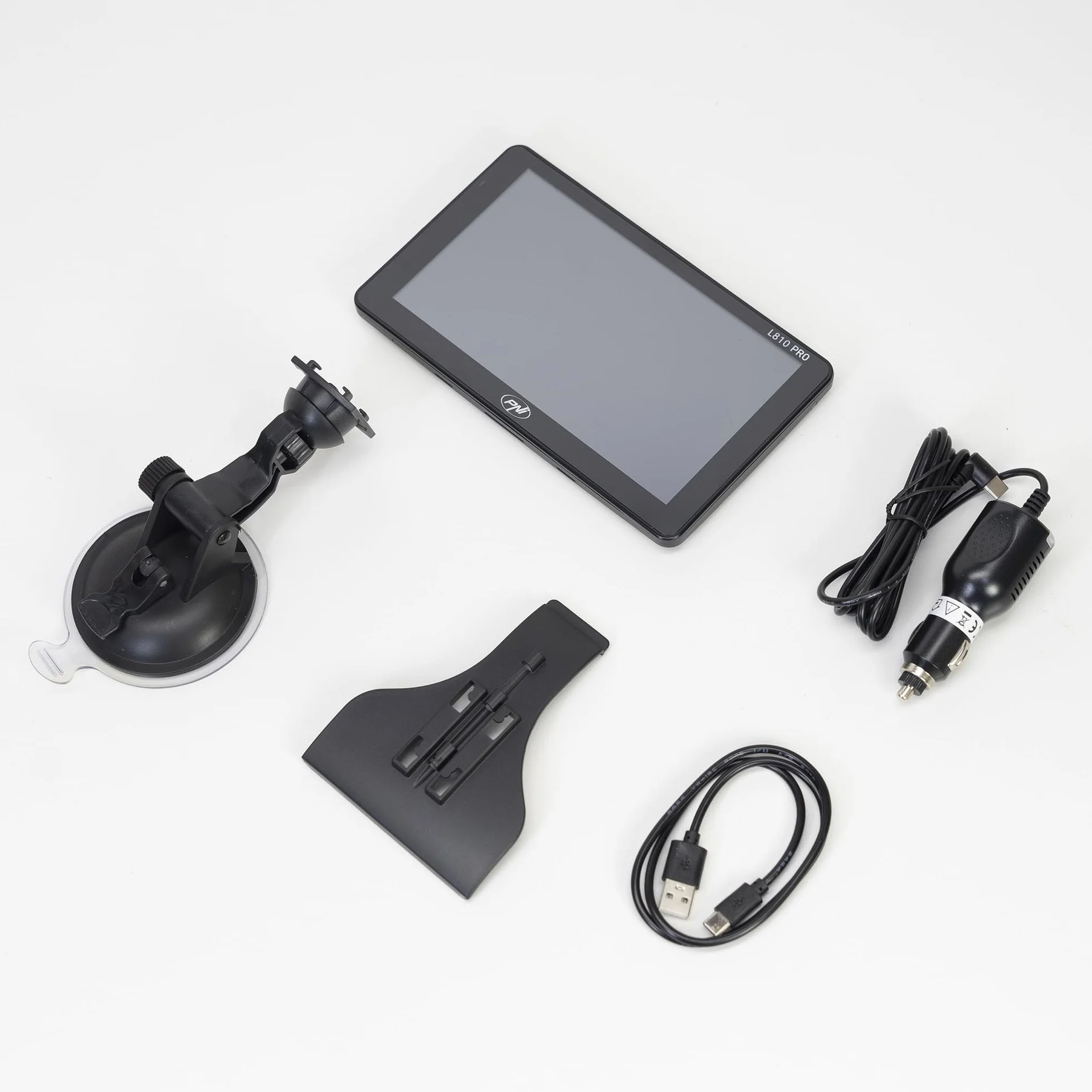 Sistema de navegación GPS PNI L810, 7 pulgadas, 800 MHz, 256M DDR, 8GB, transmisor FM, compatible con cualquier mapa, no hay mapa preinstalado