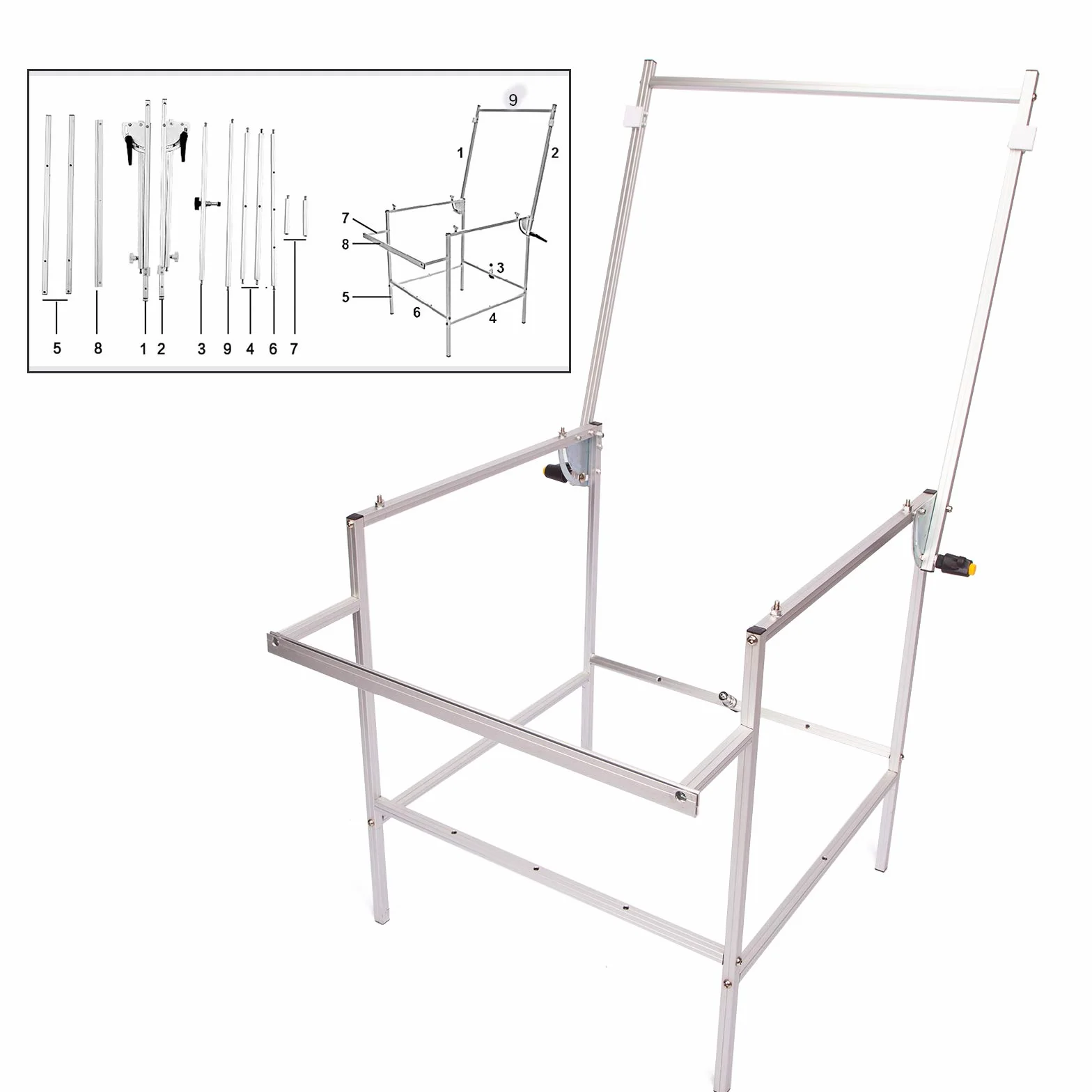 Especialidad Fotografía Photo Studio Mesa de Disparo 130x60cm Plegable y Portátil con 3 Fondos de PVC para Todavía Vida Producto Shooting