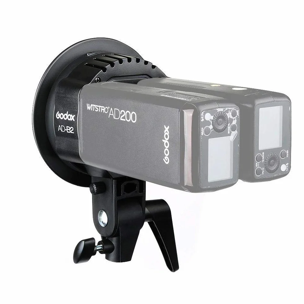 Godox Witstro AD-B2 Adaptador de adaptador de flash para Godox AD200, AD200 Pro