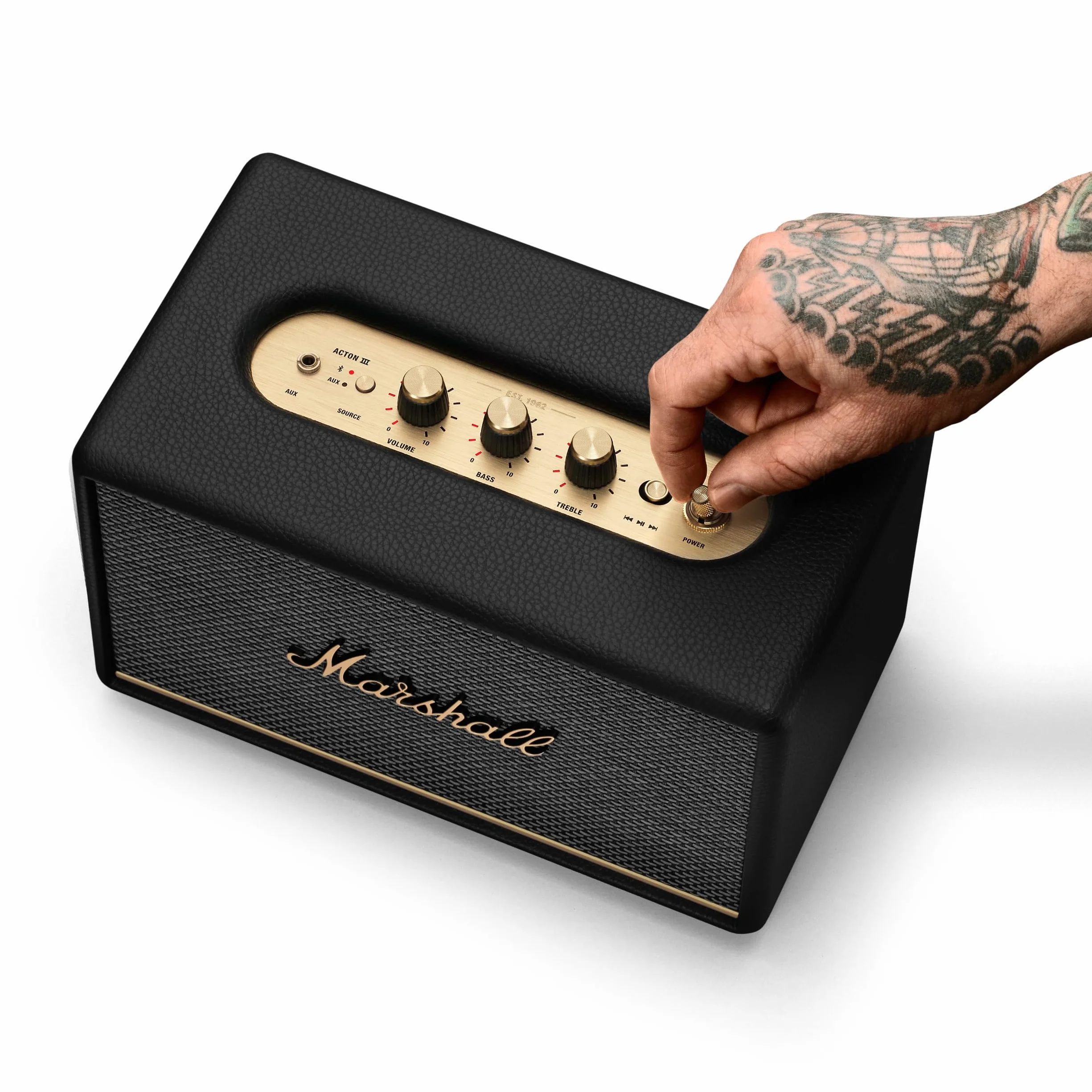 Marshall Acton III Altavoz Bluetooth Negro