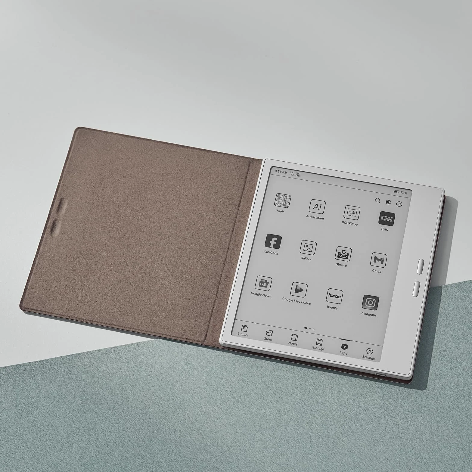 BOOX Go 7 Funda Flip Protectora Magnética Gris