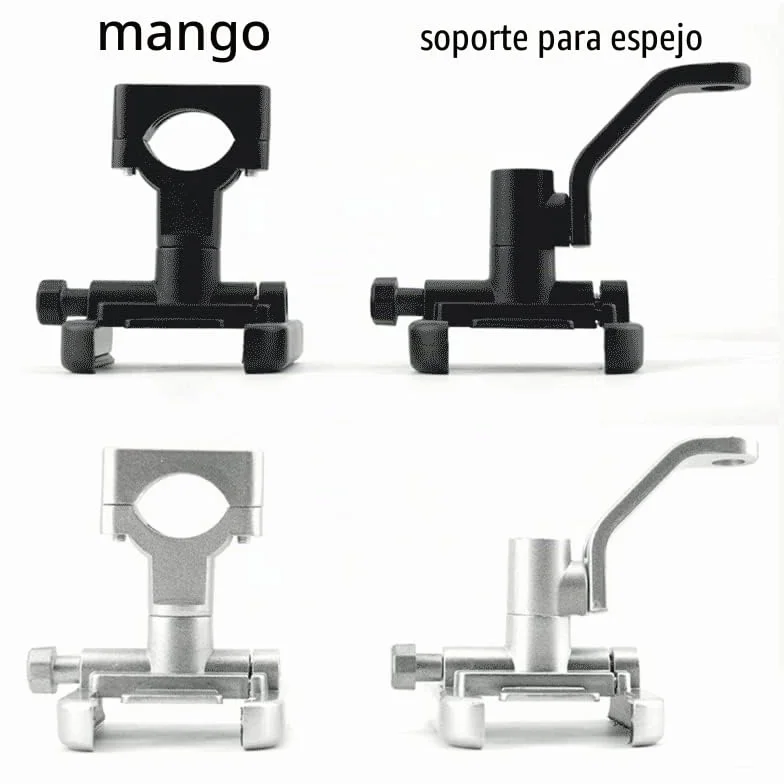 Compatible con Piaggio Beverly 300 MP3 500 Medley Liberty Zip, Accesorios para Manillar de Motocicleta, Soporte para teléfono móvil, Soporte para GPS
