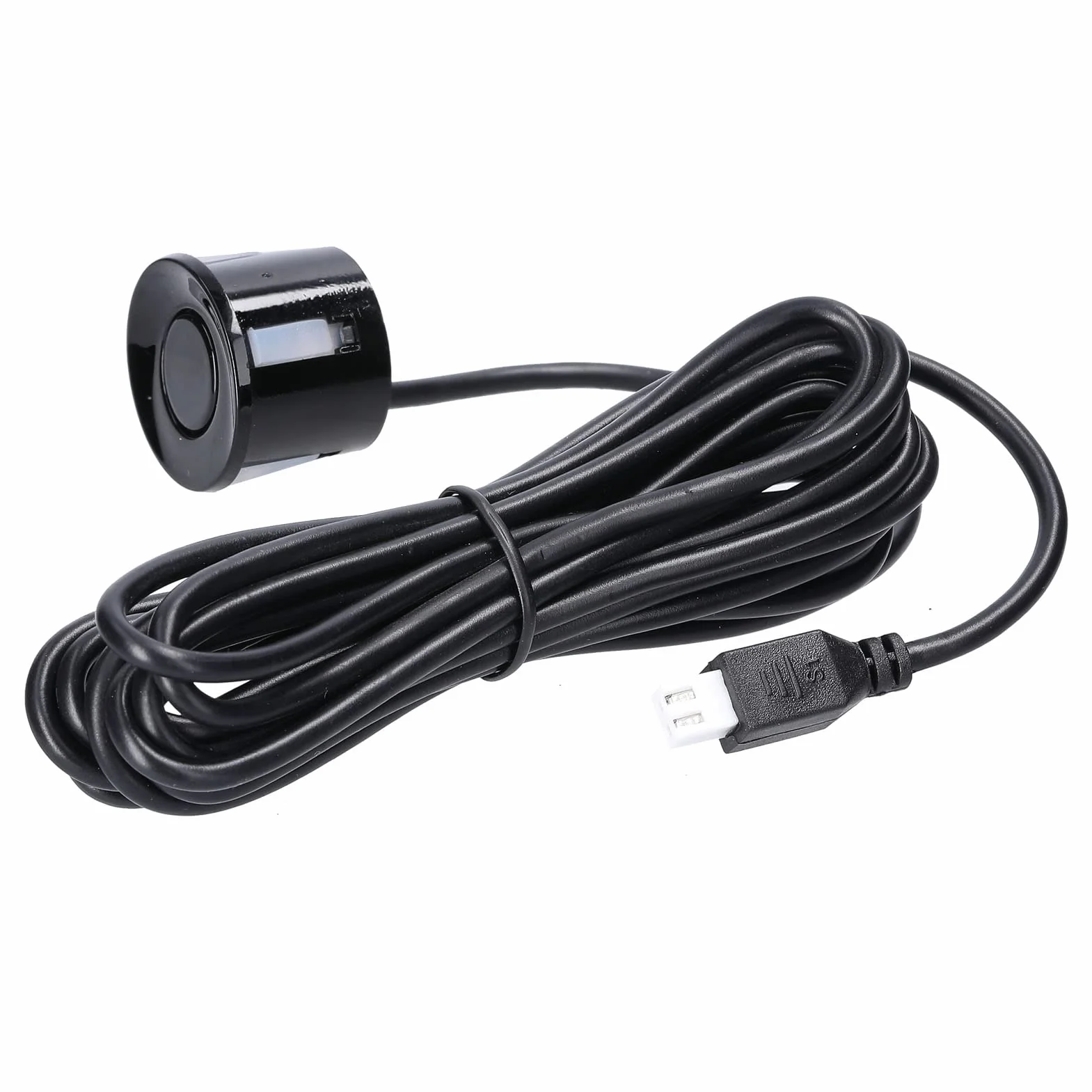 Shkalacar Sensores Aparcamiento Coche, Aparcamiento Coche Kit con 8 Sensores, Sensor Aparcamiento Coche Detección de Distancia, Pantalla LCD de Distancia, Zumbador de Advertencia de Sonido