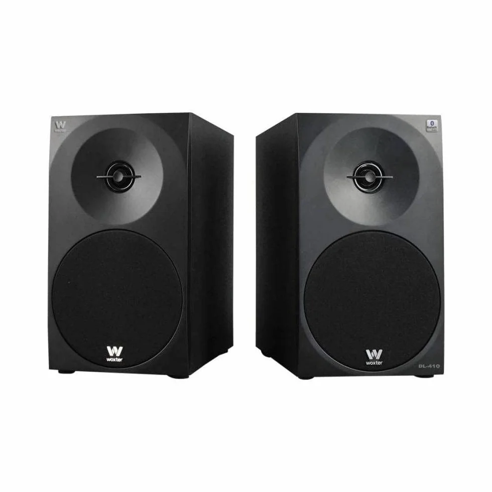 Woxter Dynamic Line 410 BT Altavoces estéreo 2.0 150W Bluetooth Madera 4 Pulgadas Tweeter Negro