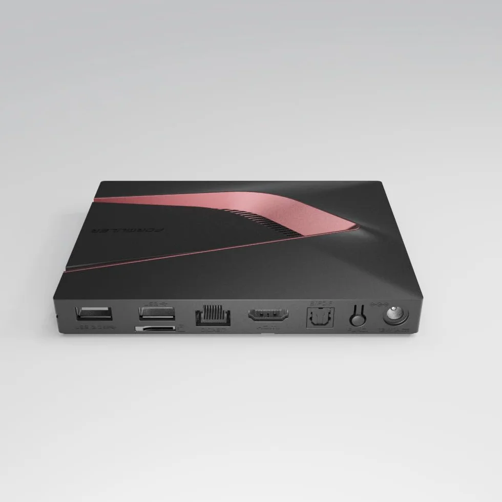 Formuler Z12 Ultra - Reproductor multimedia de transmisión 4K, Android 12, Dolby Vision, Dolby Atmos, HDR10+, Gigabit LAN, WiFi 6E, 4 GB de RAM, 128 GB ROM, control remoto de voz con retroiluminación