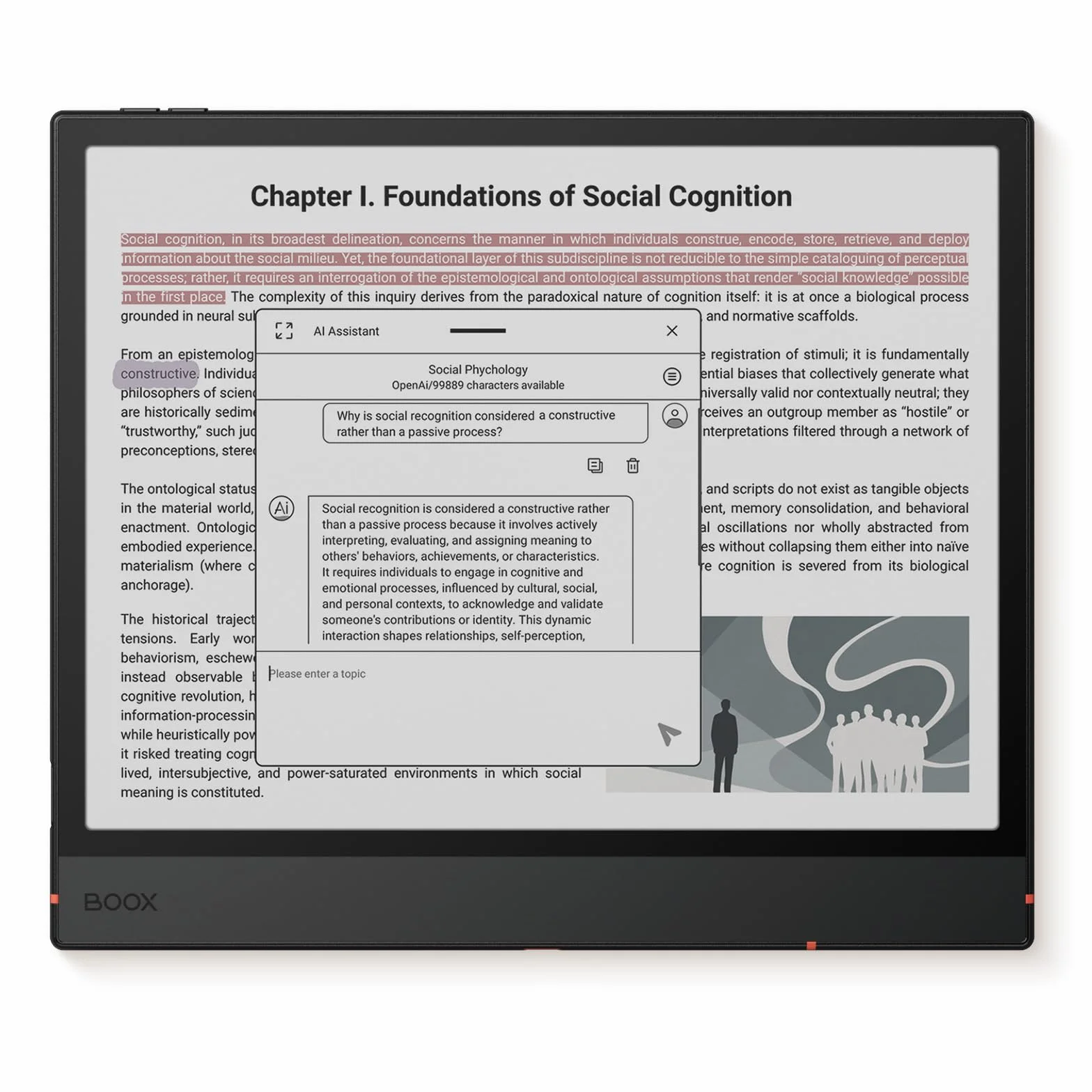 BOOX Note Air5 C 10,3" ePaper Reader 64 GB Android 15 Color E-Ink Tablet
