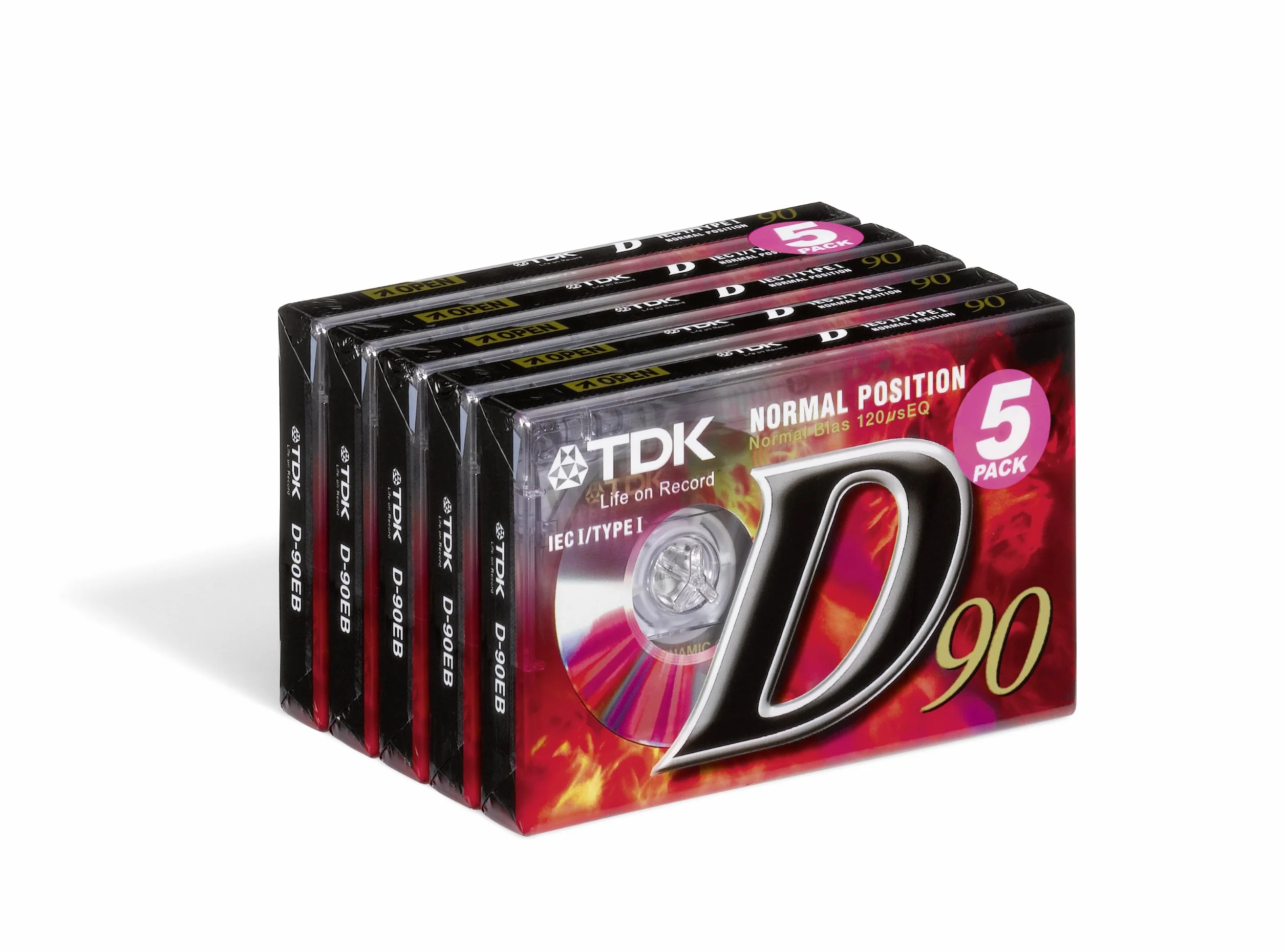 TDK D-90 Cinta de audio/video 90 min
