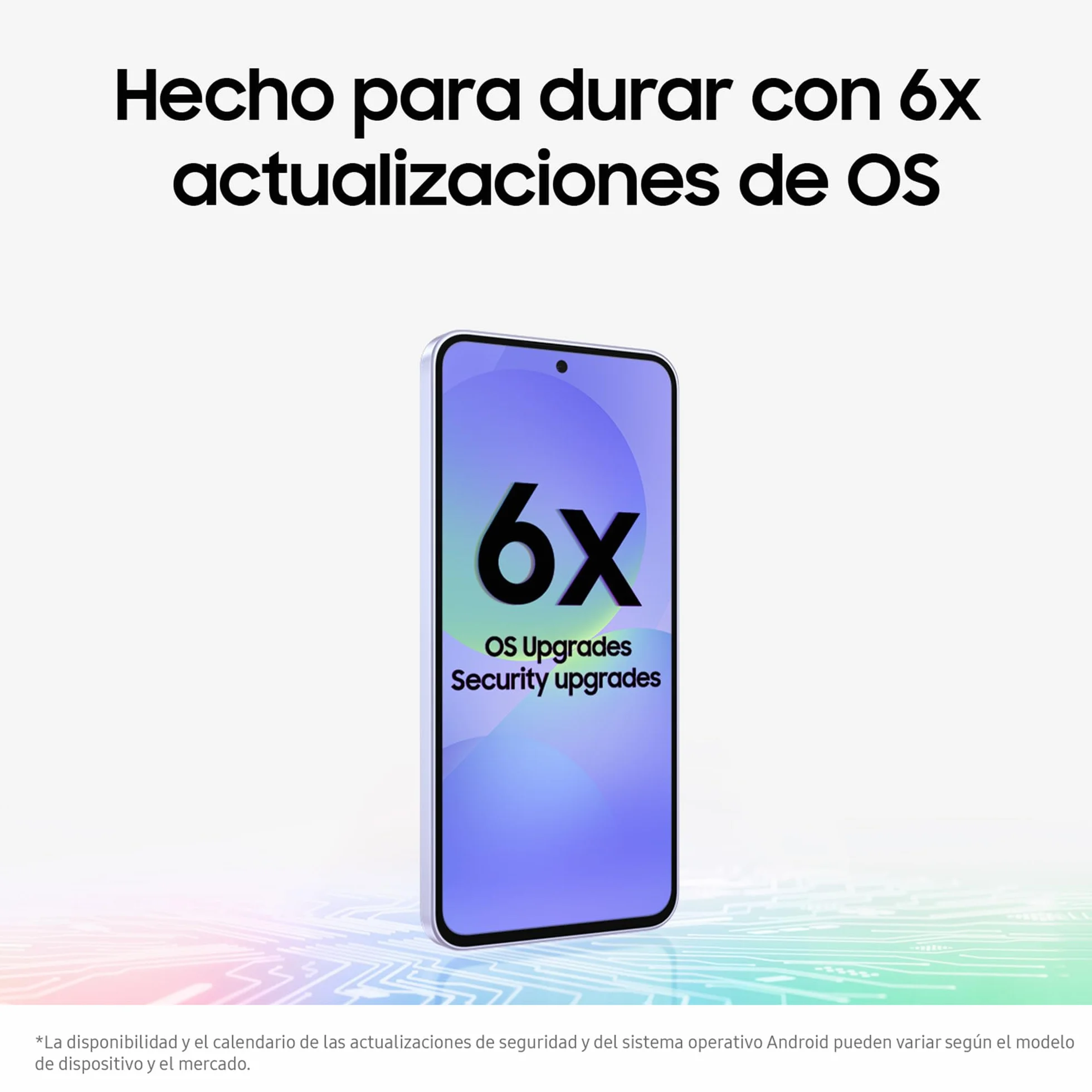 Samsung Galaxy A36 5G 256GB Teléfono Móvil, 6GB RAM, 50MP Cámara, Negro, Garantía del Fabricante 3 Años + 1 Año Extra