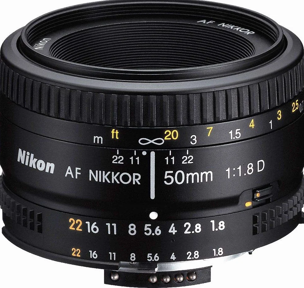 Nikon AF FX NIKKOR 50 mm f/1.8D lente para cámaras Nikon DSLR