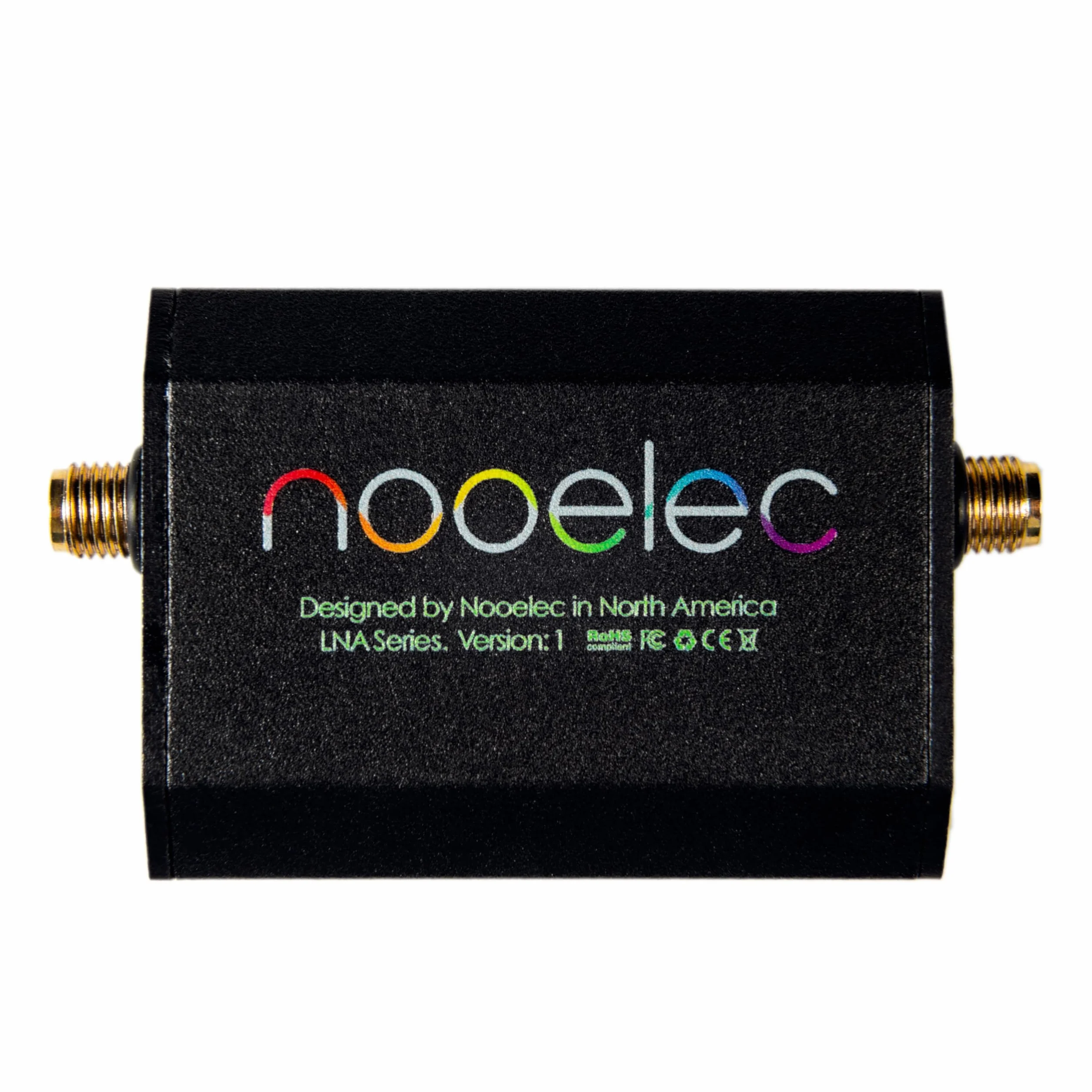Nooelec Lana WB - Módulo Amplificador de Ruido Ultrabajo (LNA) para Radio Definida por Software (SDR). Capacidad de Frecuencia de 300MHz a 8000MHz con Opciones de Alimentación USB y BiasTee