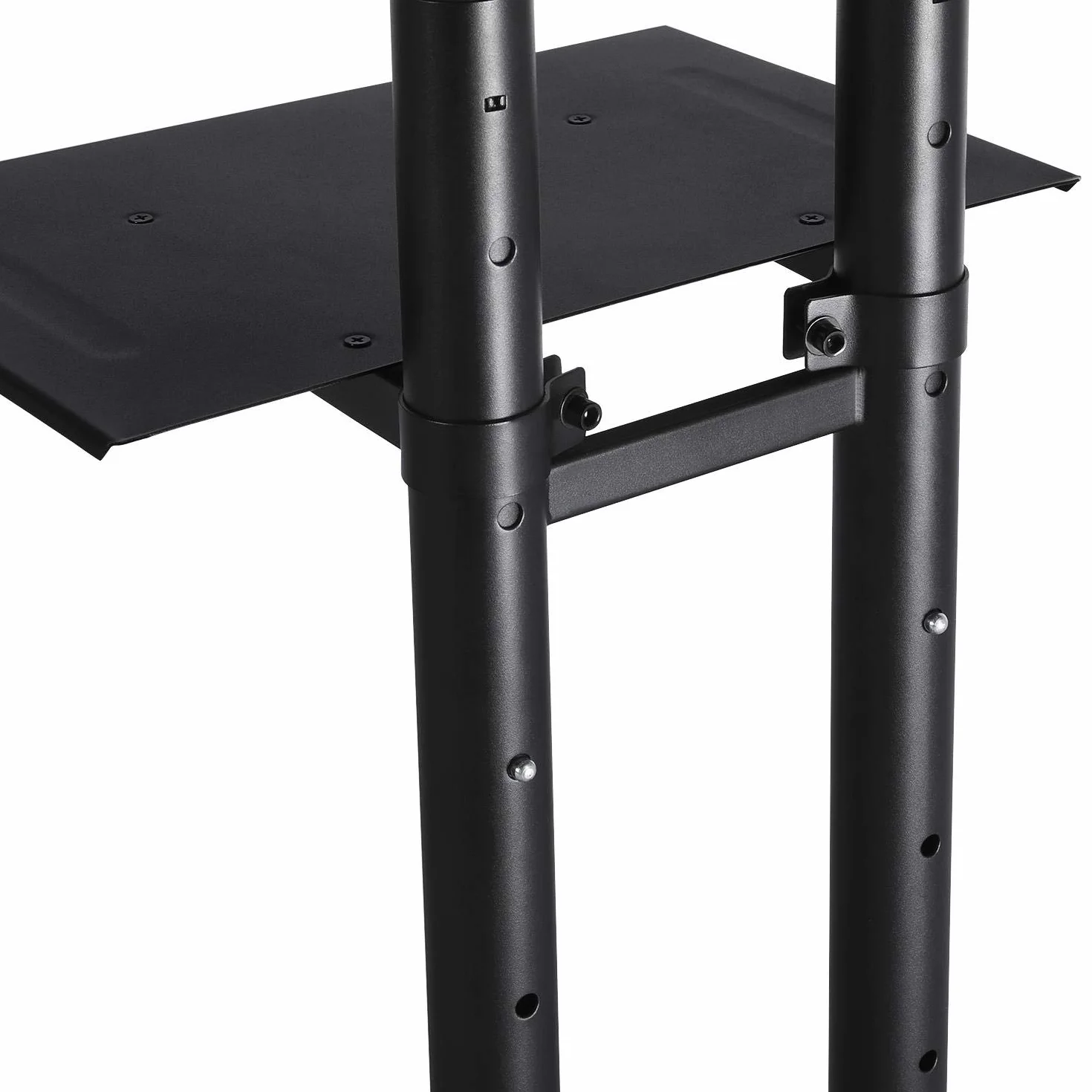 Yaheetech Soporte TV Pie Ruedas para Televisiones de 32-65 Pulgadas de Plasma/LCD/LED Altura Ajustable Soporte TV Suelo Mueble hasta 50Kg Máx VESA 600x400mm