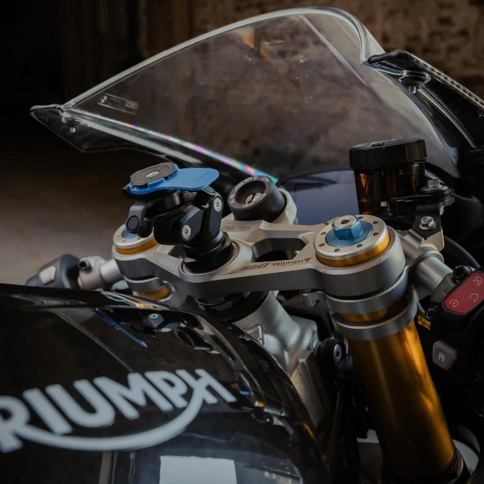 Quad Lock Soporte de teléfono para horquilla de motocicleta V2