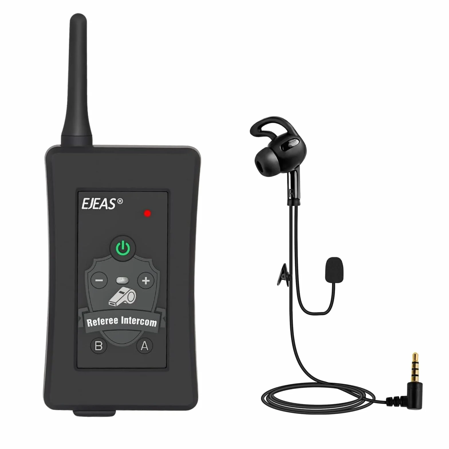 EJEAS FBIM Profesional Sistema de Comunicación con Intercomunicador Bluetooth, 1500M Intercomunicador para 4 Personas con Reducción de Ruido CVC, Brazalete