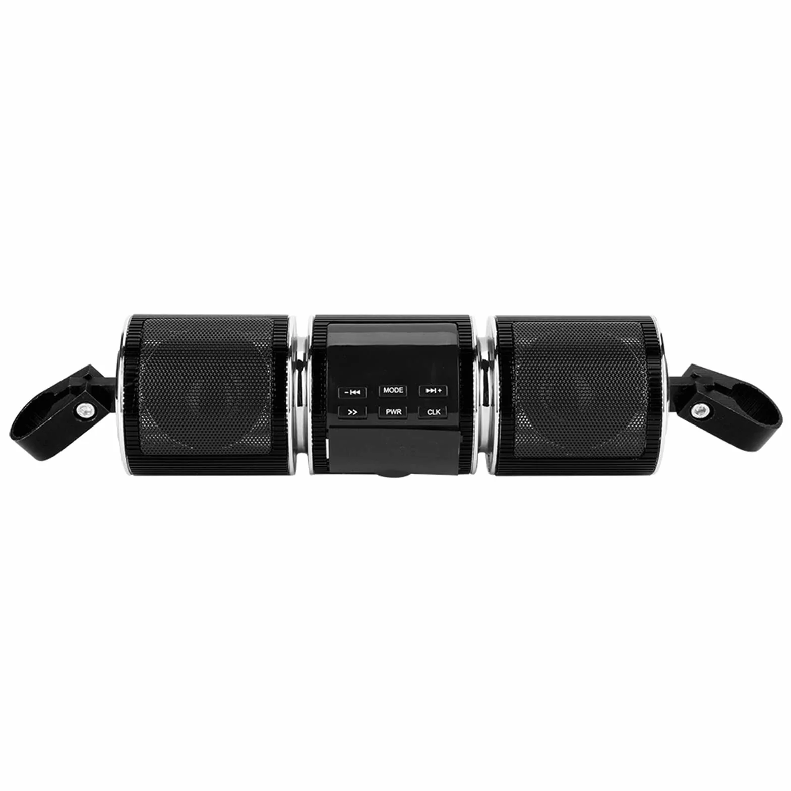 Radio para Moto, Altavoces Estéreo Universales Impermeables para Moto Altavoz 3.0 EDR TF Reproductor de Música USB (Negro) TF Música USB (Negro)
