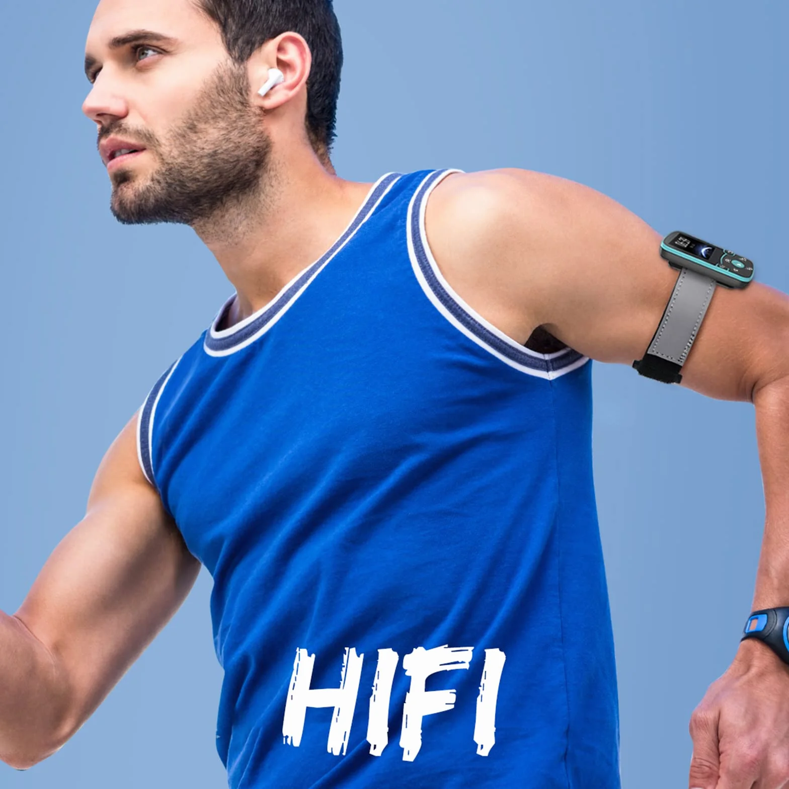 AGPTEK 32GB Clip Reproductor MP3 Deportivo Bluetooth 5.3 HiFi Sin Pérdida Radio FM Podómetro