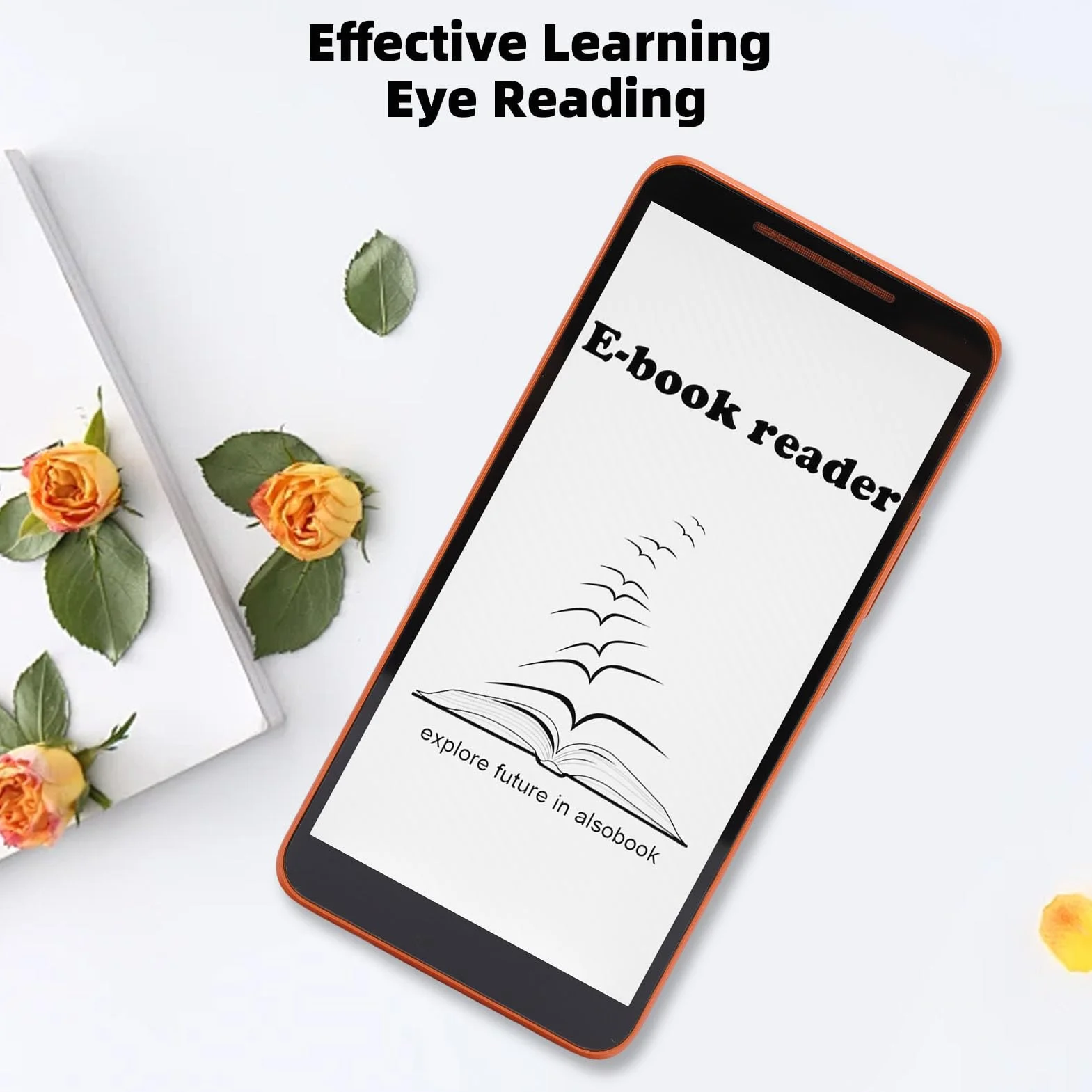 Lector de Libros 5.7" Tableta de Escritura a Mano, Almacenamiento 1GB+8GB, Android 8.1, Lector PDF Portable