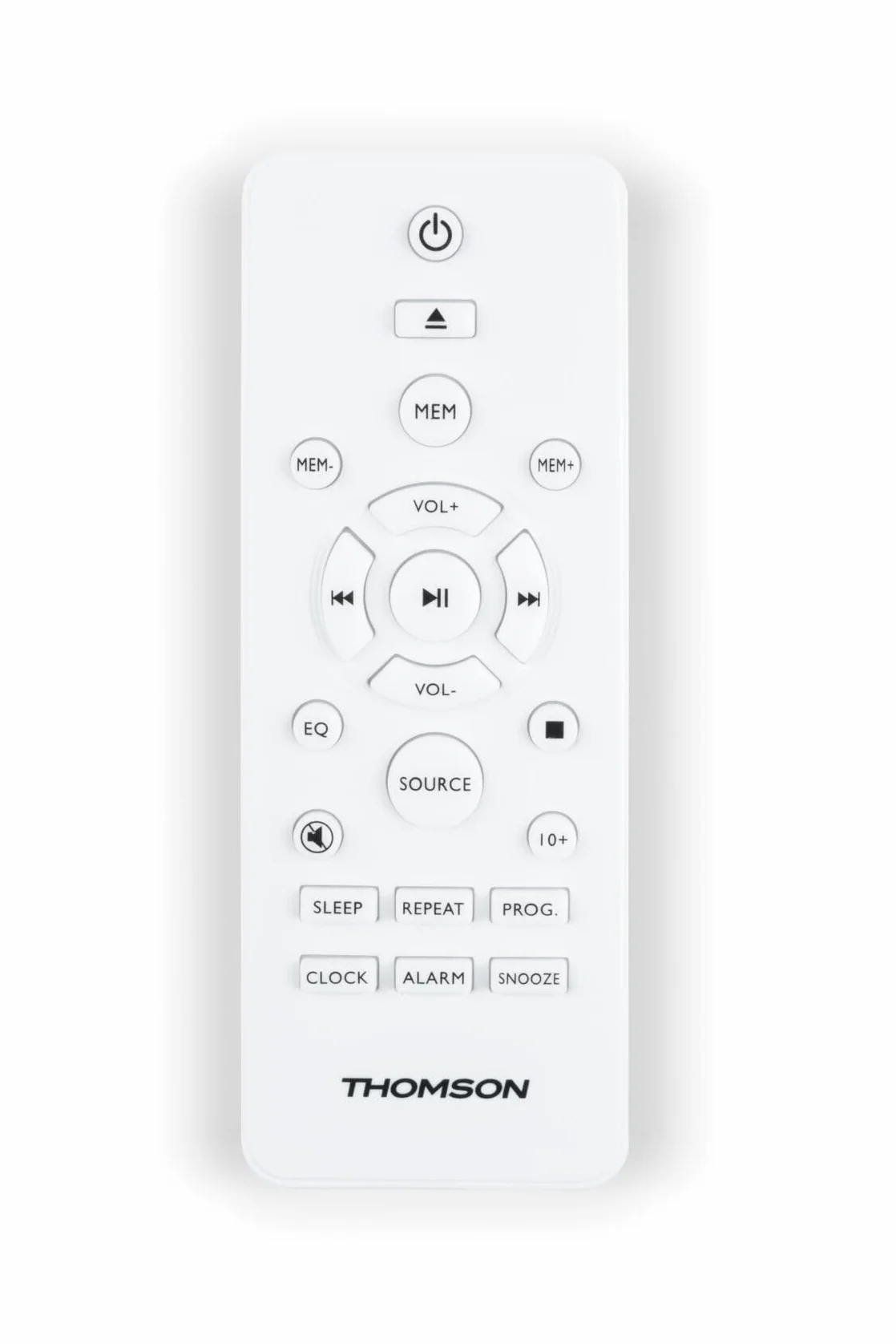 Microchaîne - THOMSON - COSY MIC121BT - Lecteur CD, Bluetooth, Radio FM, MP3, USB - Bois et Blanc