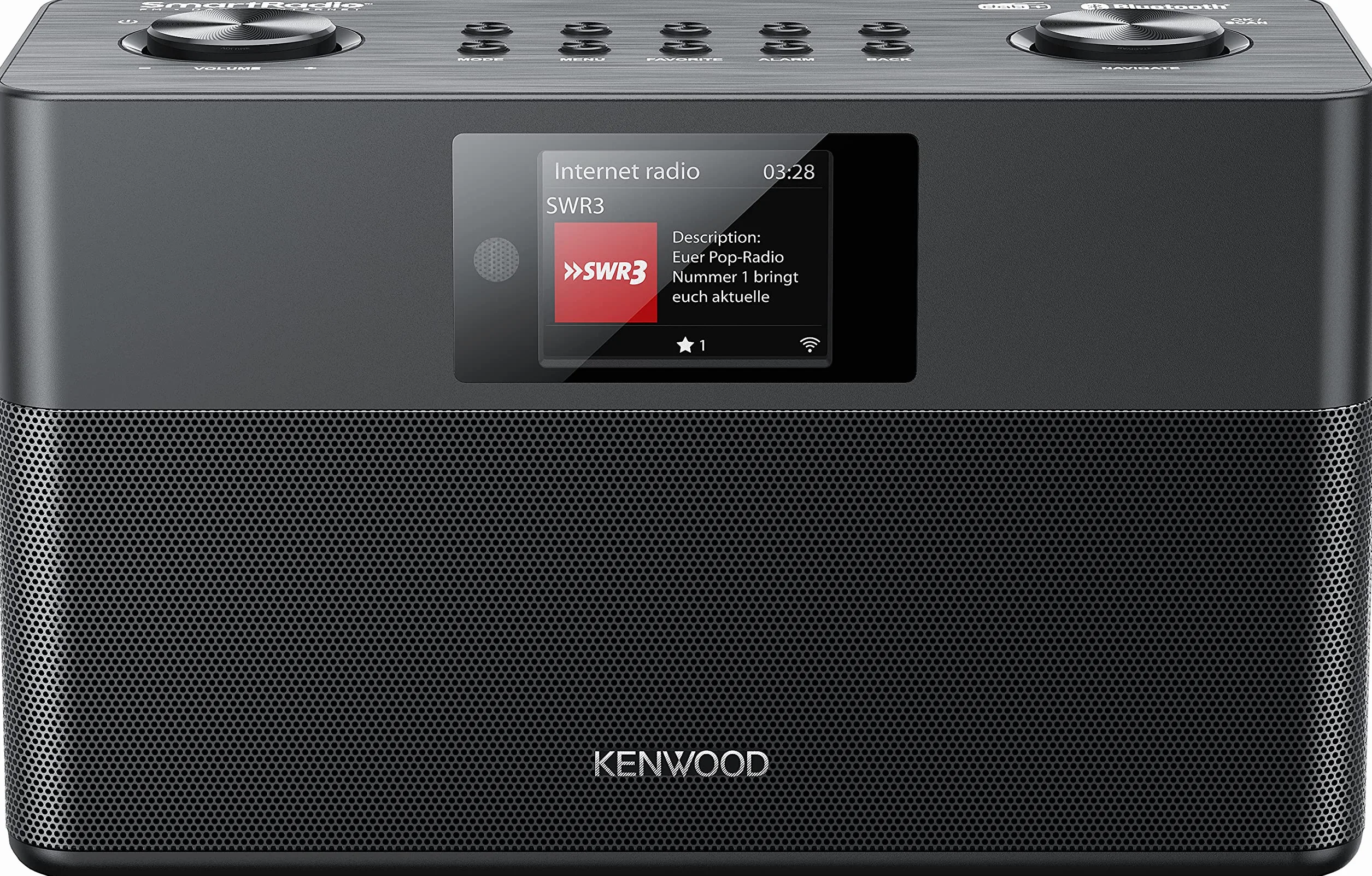 Radio Kenwood CR-ST100S-B Negro