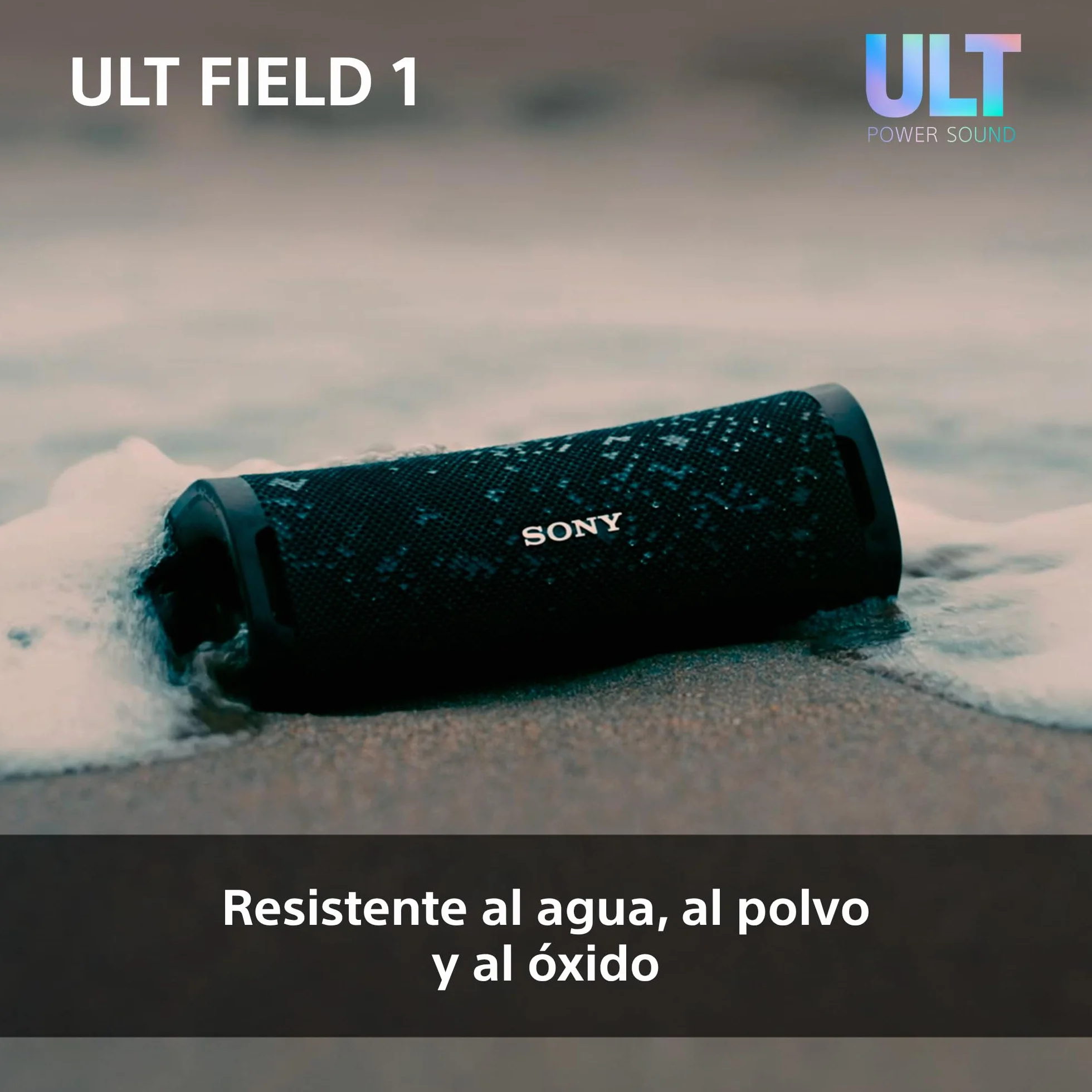 Sony ULT Field 1 Altavoz Bluetooth portátil IP67 Resistente a los Golpes 12H Batería Negro