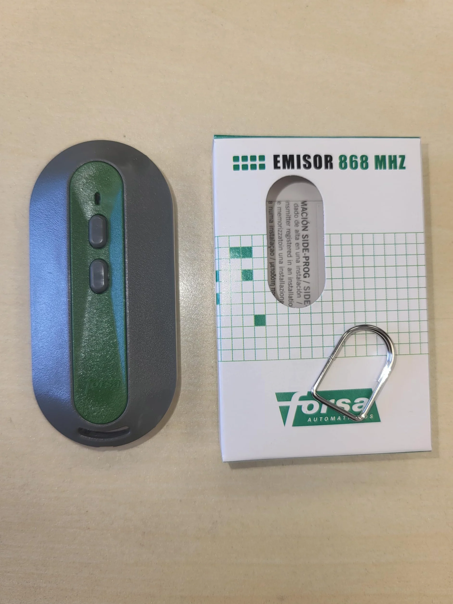 FORSA TP-2 Mandod egaraje Puertas de Garaje portones cocheras automatismos
