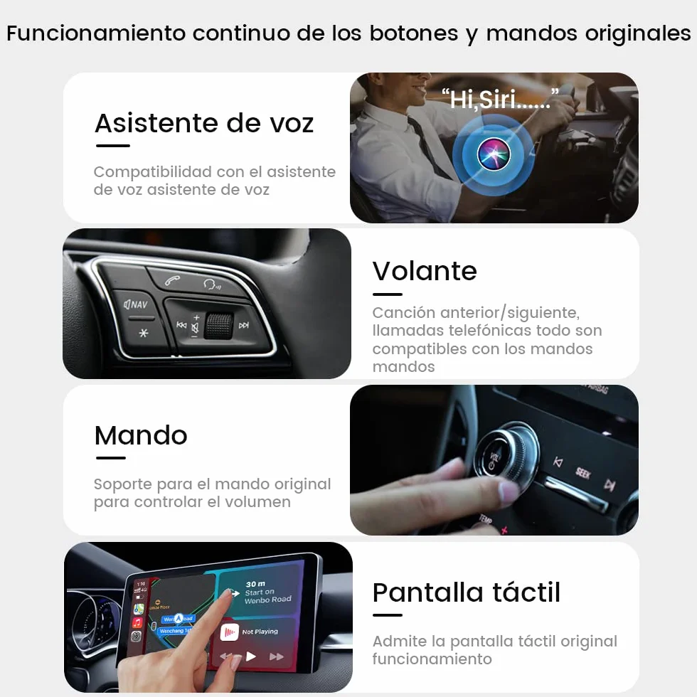 Carlinkit 2026 New Upgrade 5.0 2Air Adaptador ，Bring Wireless CarPlay/Android Auto，Plug-and-Play ，Senseless connectivity