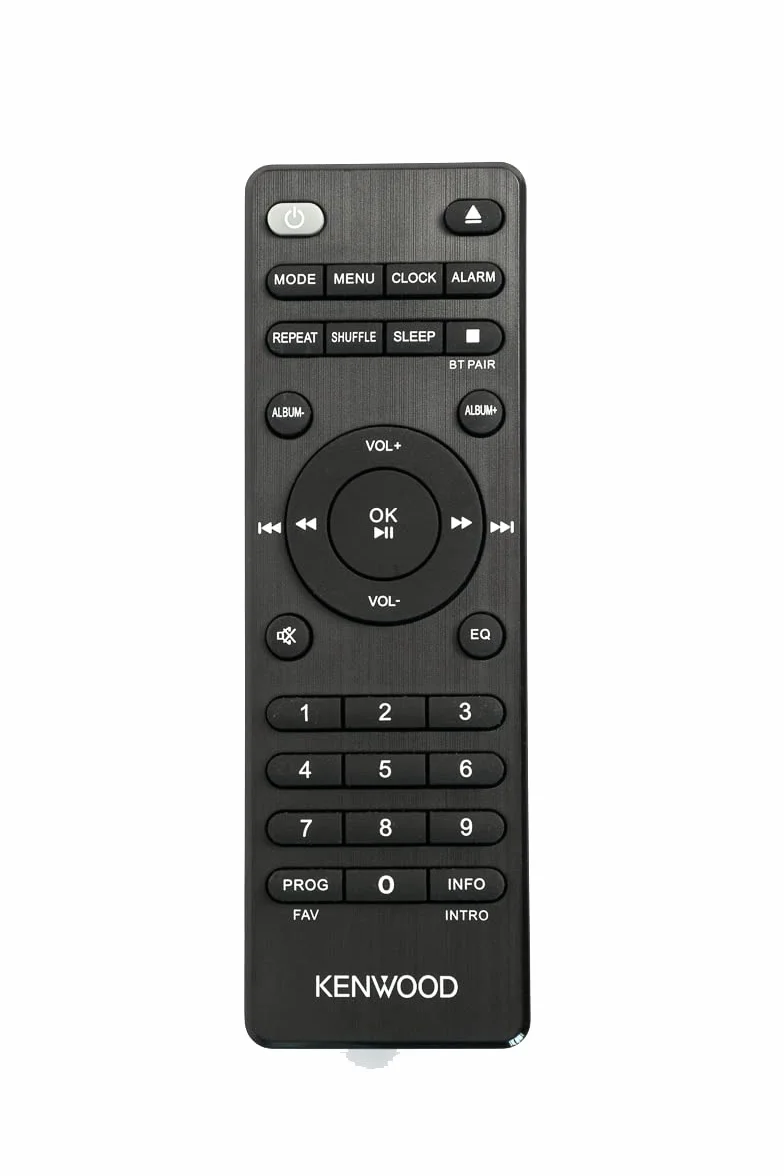 Microcadena HiFi Kenwood M-525DAB con CD, USB, Dab+ y Bluetooth Audio- Streaming. Color: Antracita