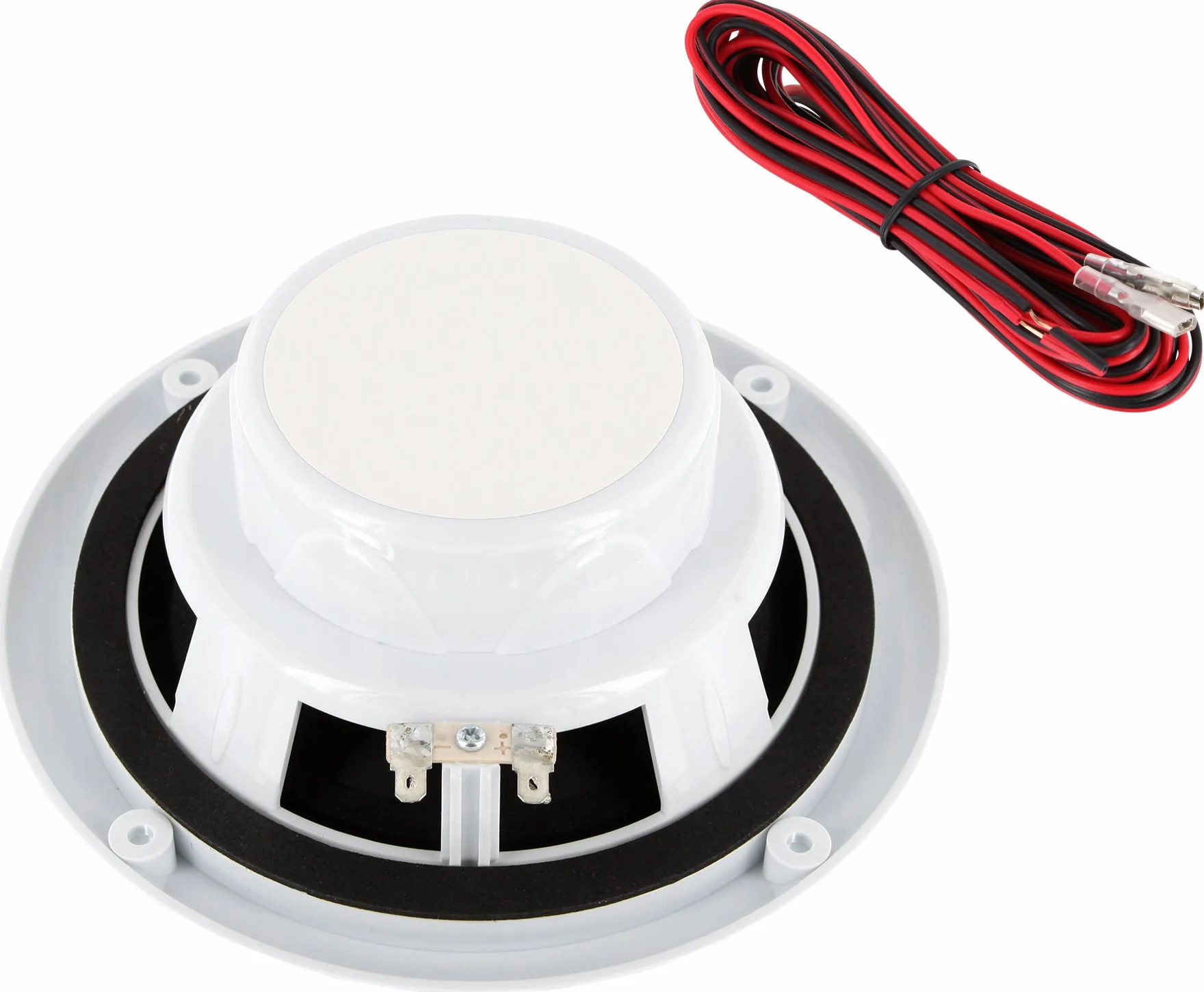 ADAKAT Pack de 2 Altavoces Exteriores Integrados, 20W RMS, 100W de Potencia Musical