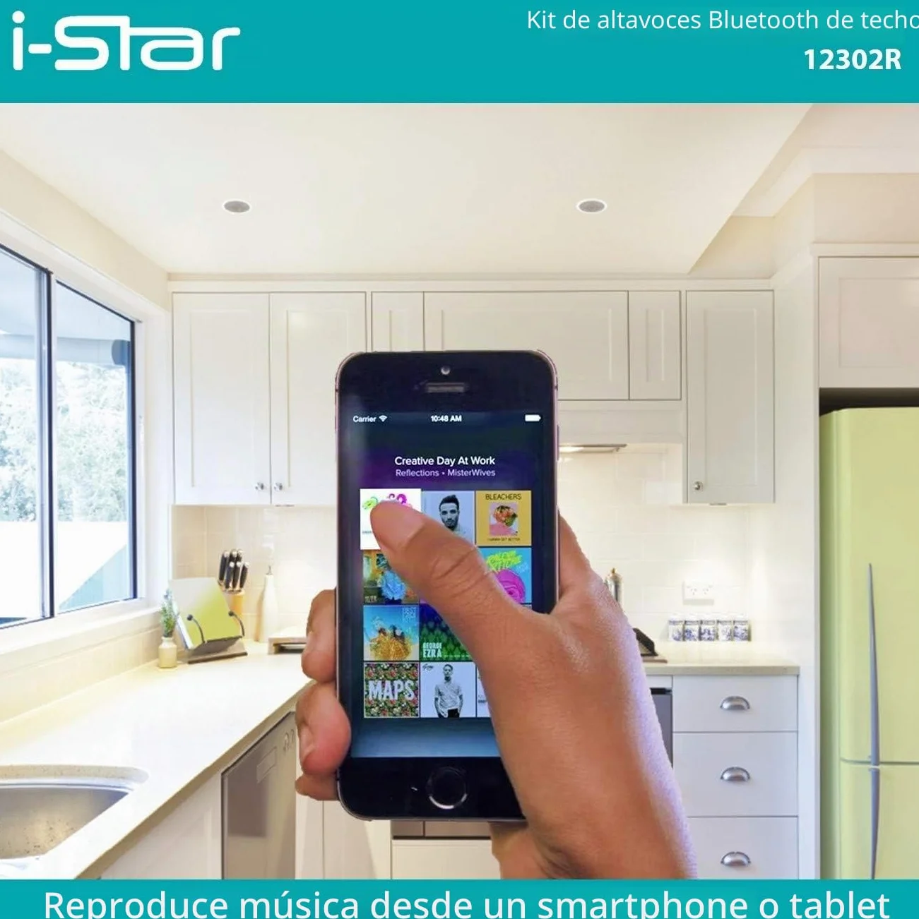 i-Star Bluetooth Altavoces de Techo Kit Completo