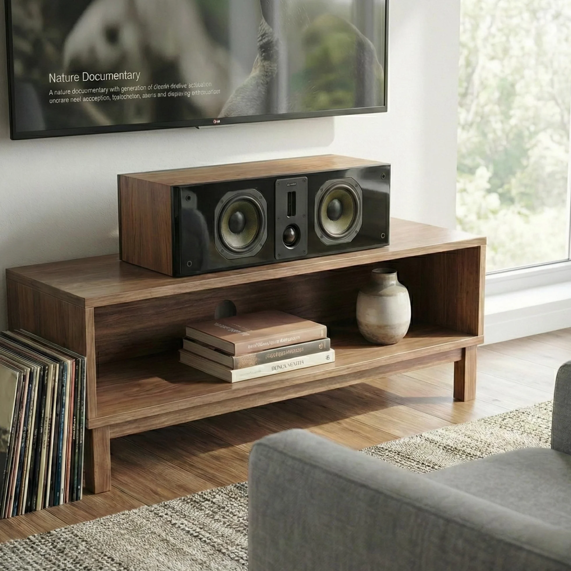 Dynavoice Definition DC 5 Altavoz Central Woofer 5.25 Roble Natural